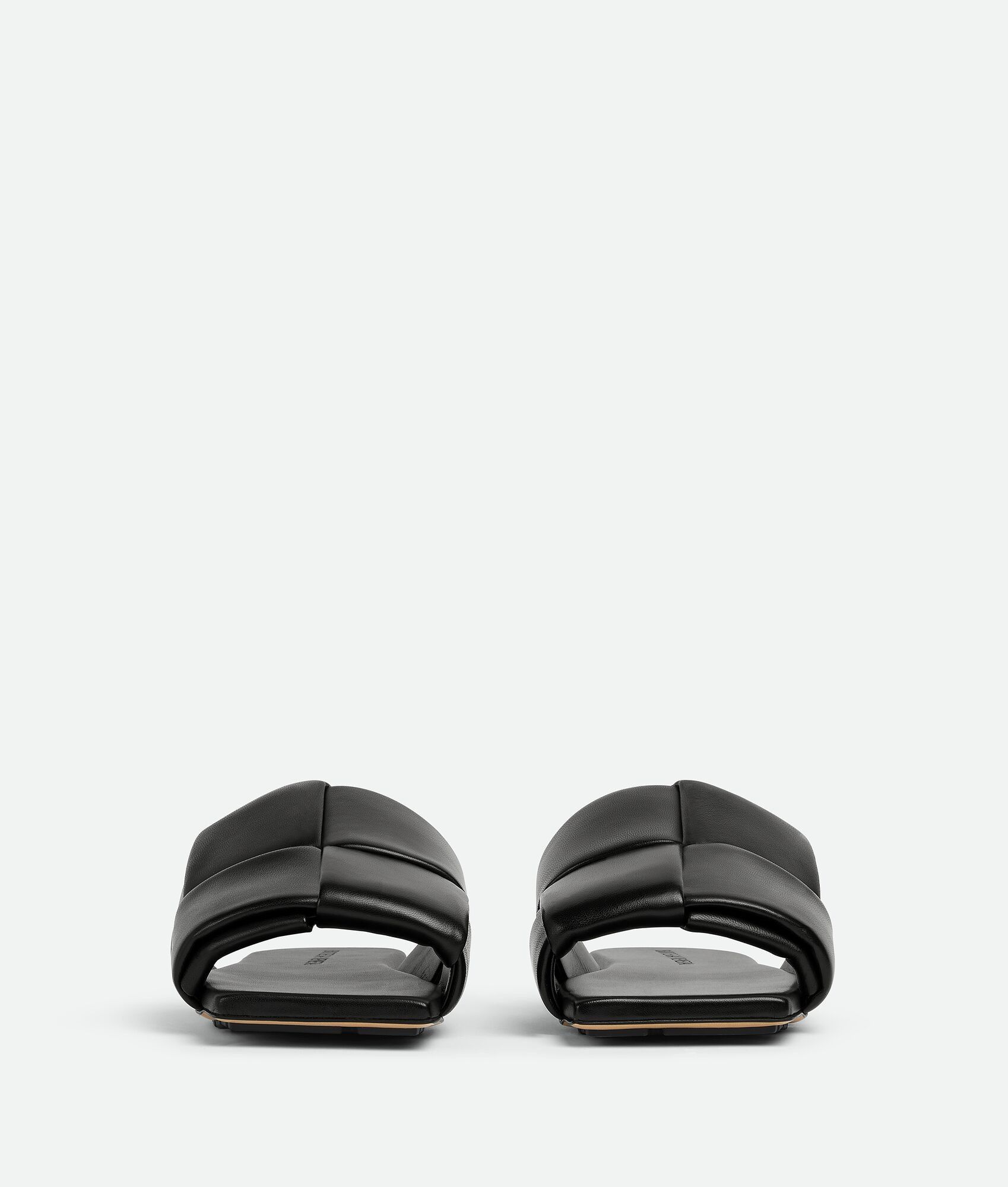 Bottega Veneta o1bcso1str0225 Patch Flat Mules in Black Size US 9.5 / IT 39.5 - 2 Thumbnail