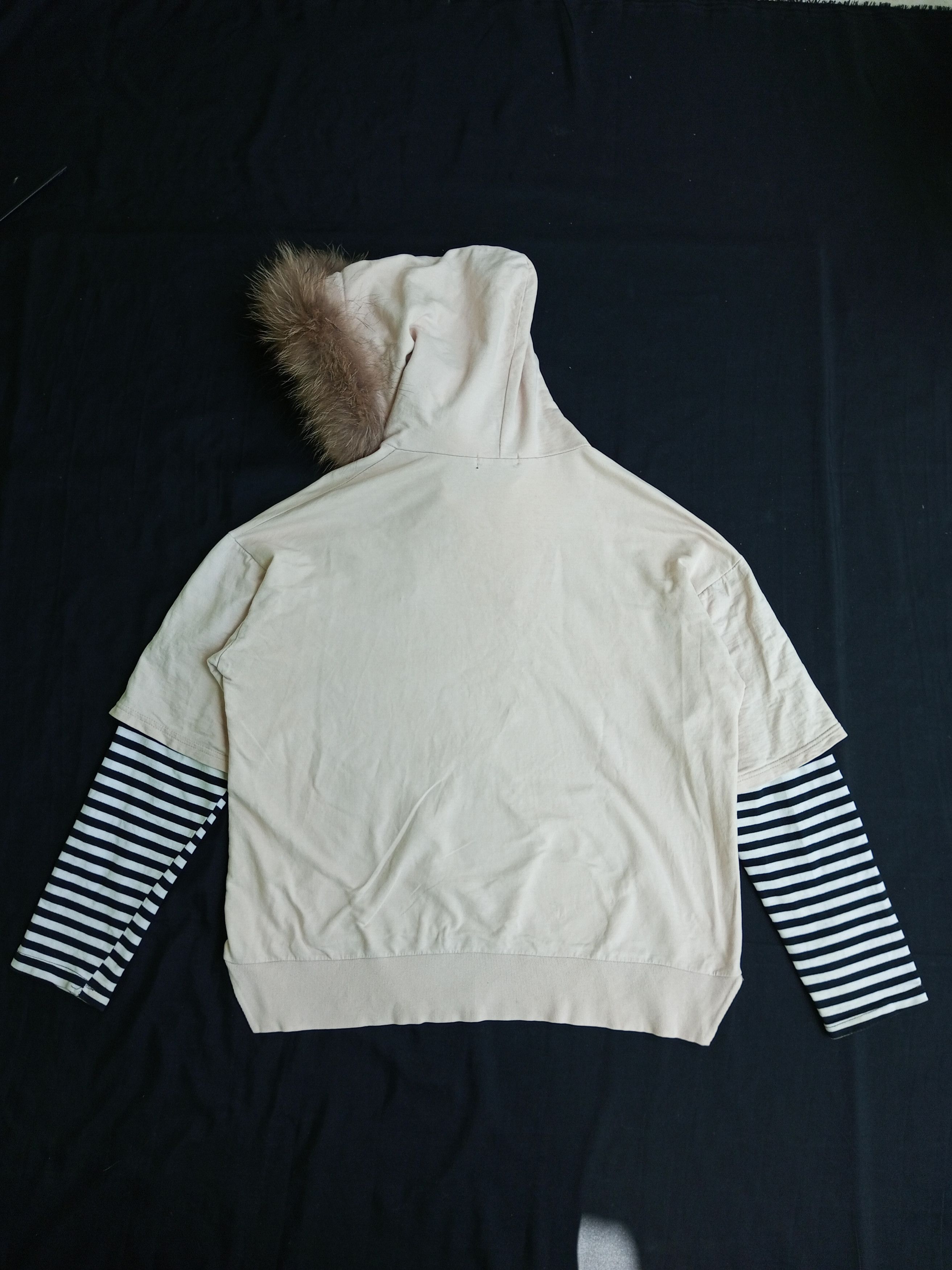 Japanese Brand "No Wash Tag" Reborn & Audi Fur Hoodie i6w9 LGB style Size US L / EU 52-54 / 3 - 14 Thumbnail