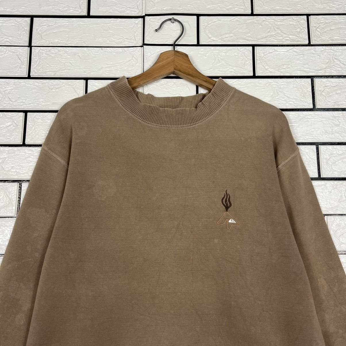 Quiksilver Vintage 90's QUIKSILVER Crewneck Sweatshirt #4289-C195 Size US M / EU 48-50 / 2 - 2 Thumbnail