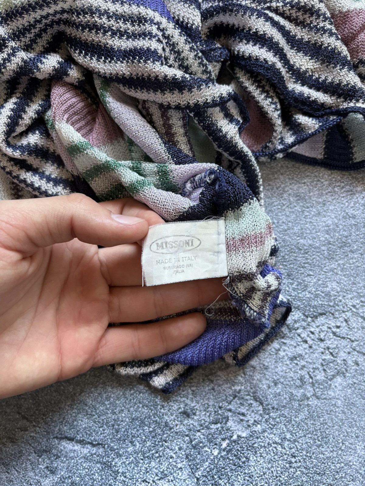 Missoni Vintage Missoni Multicolour Women’s Blouse Top Size 42 Rare Size M / US 6-8 / IT 42-44 - 5 Thumbnail