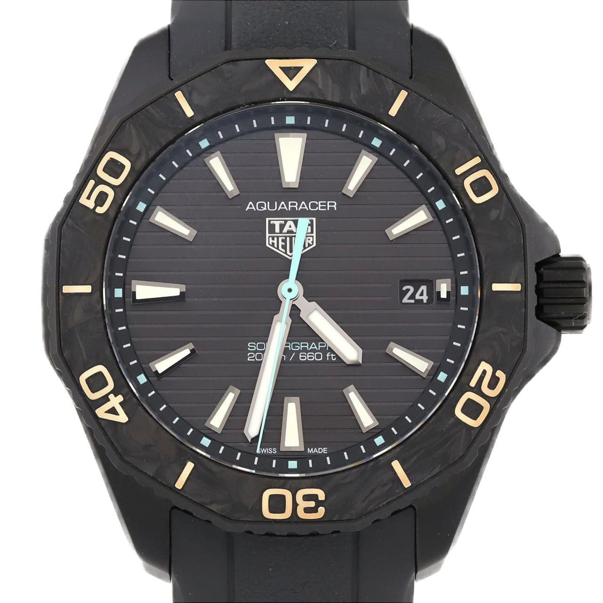 Tag Heuer TAG Heuer Aquaracer Professional 200 Solar Graph DLC WBP1112.FT6199 SS Watch Quartz Size ONE SIZE - 1 Thumbnail