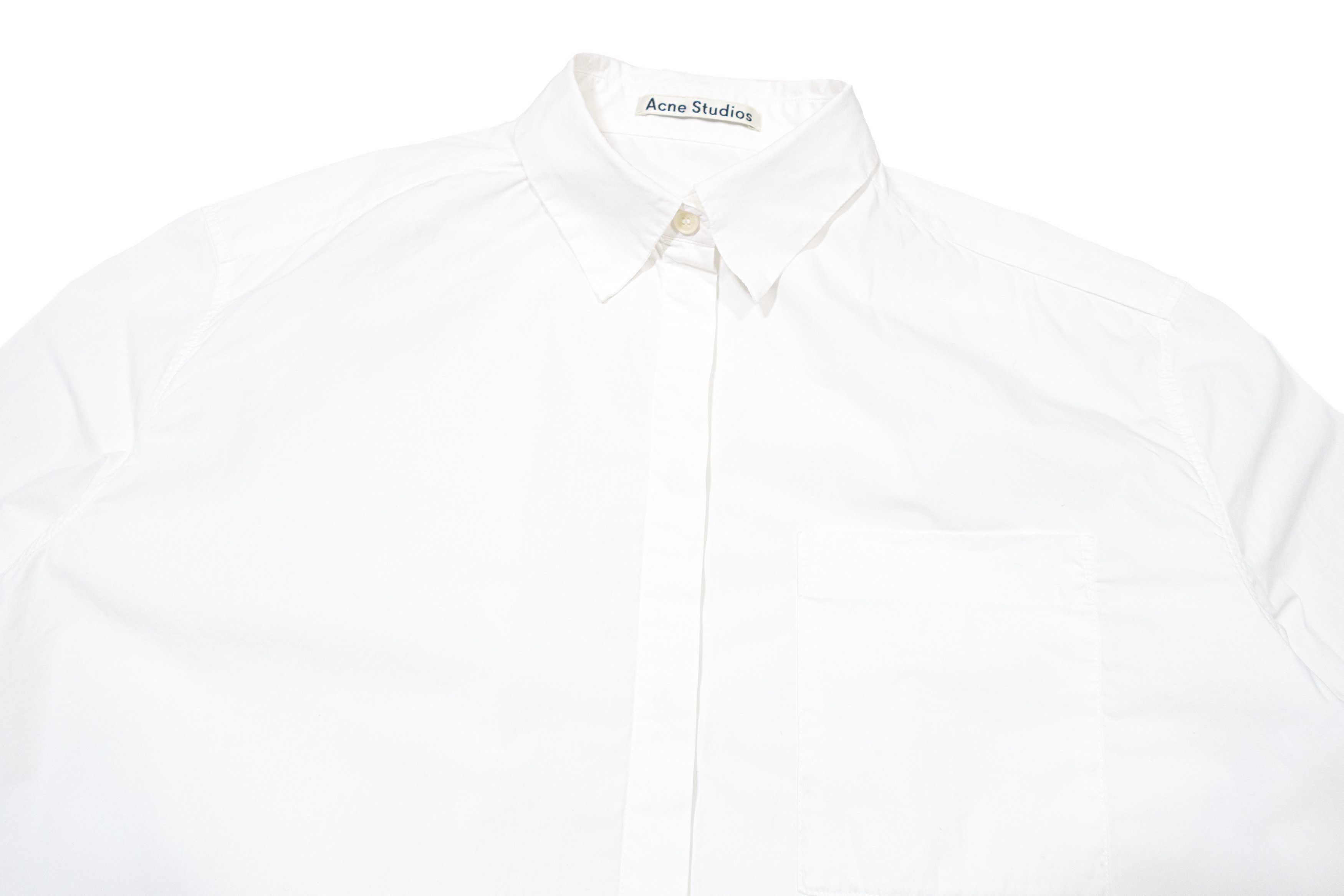 Acne Studios Addle Poplin PSS15 Oversize Shirt Size S / US 4 / IT 40 - 4 Thumbnail