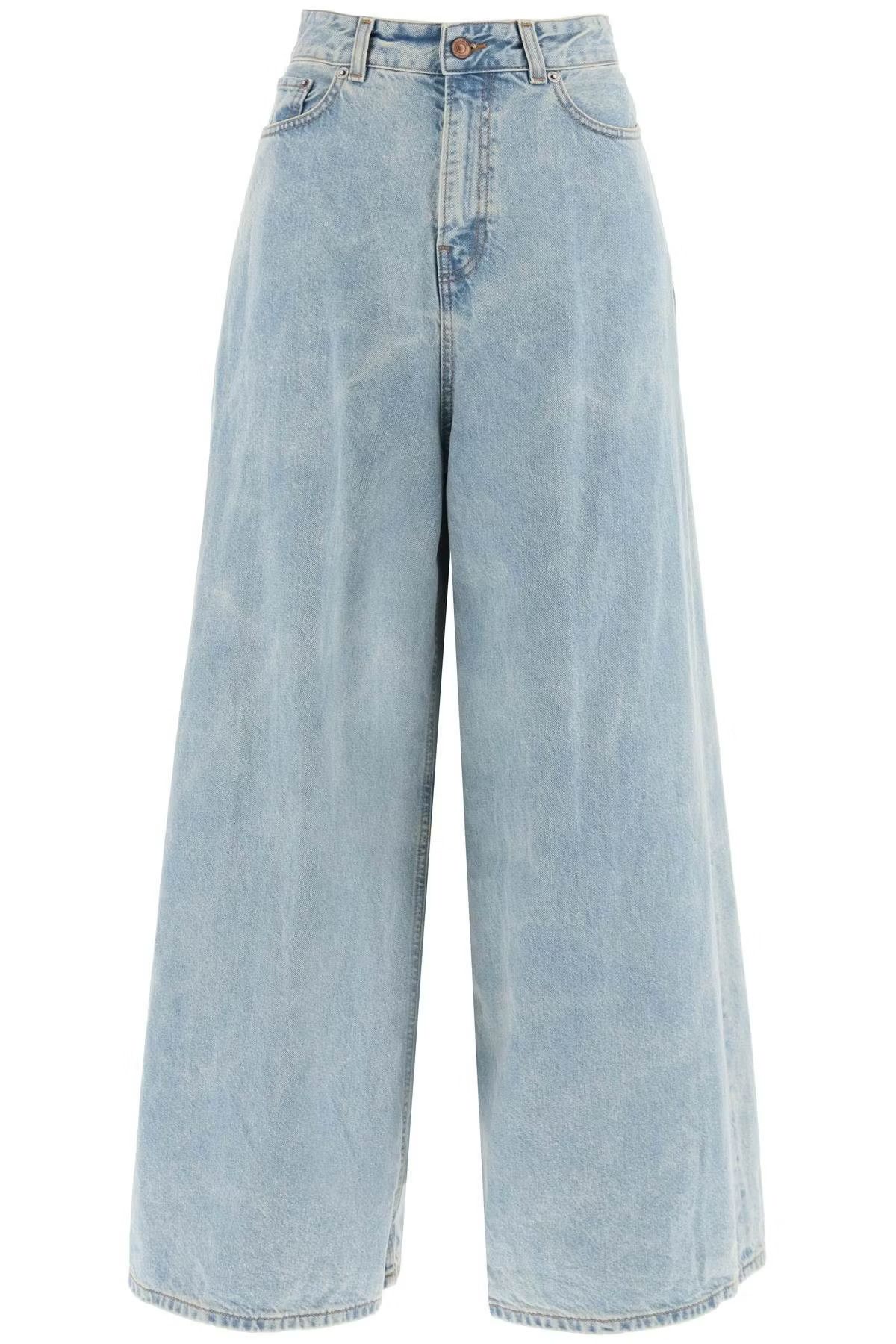 image of Haikure O1S22I1N0524 Oversized Bethany Jeans In Blue, Women's (Size 27)