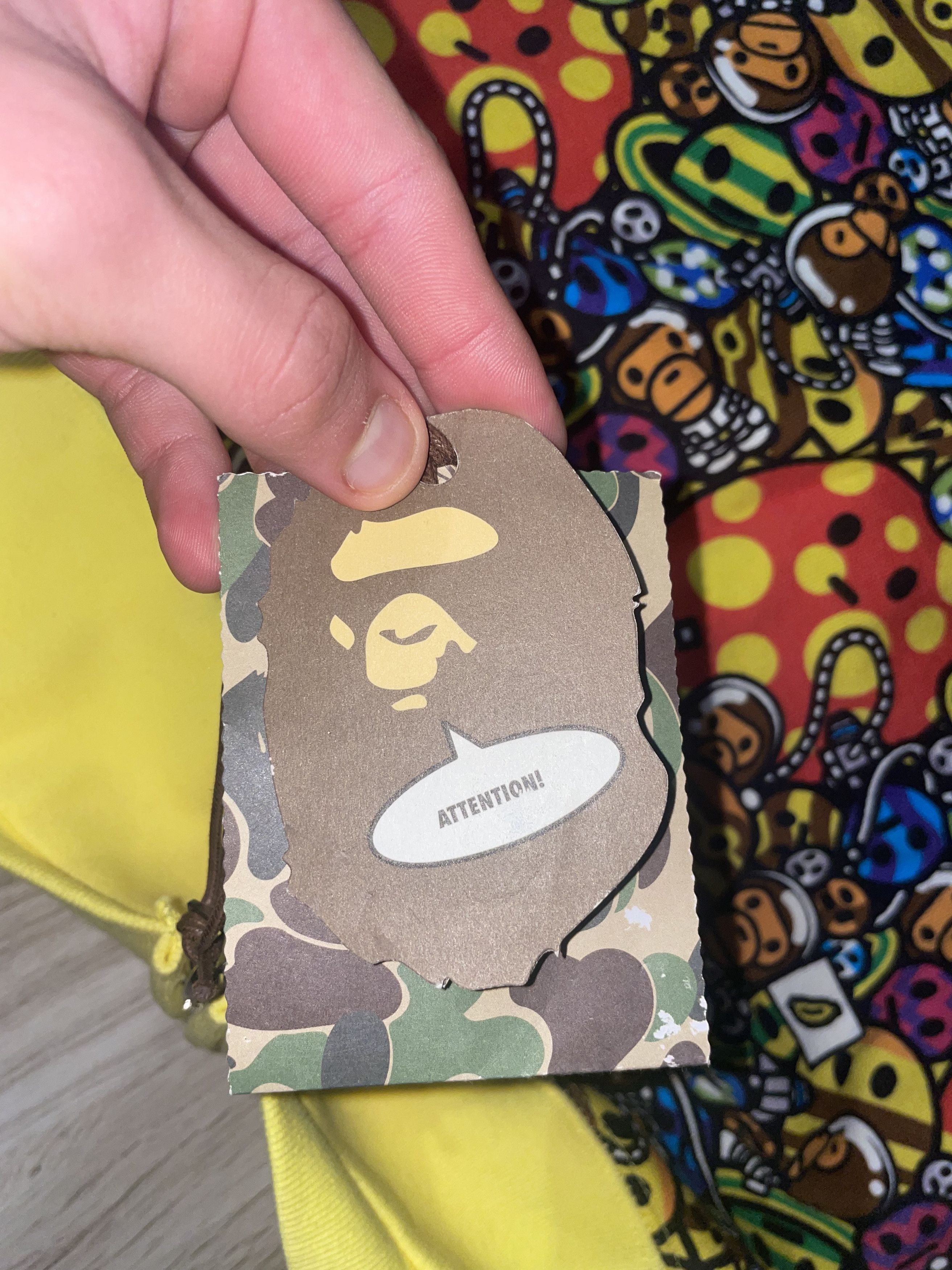 Bape Baby Milo Cosmos Full Zip Hoodie Size US XL / EU 56 / 4 - 3 Thumbnail