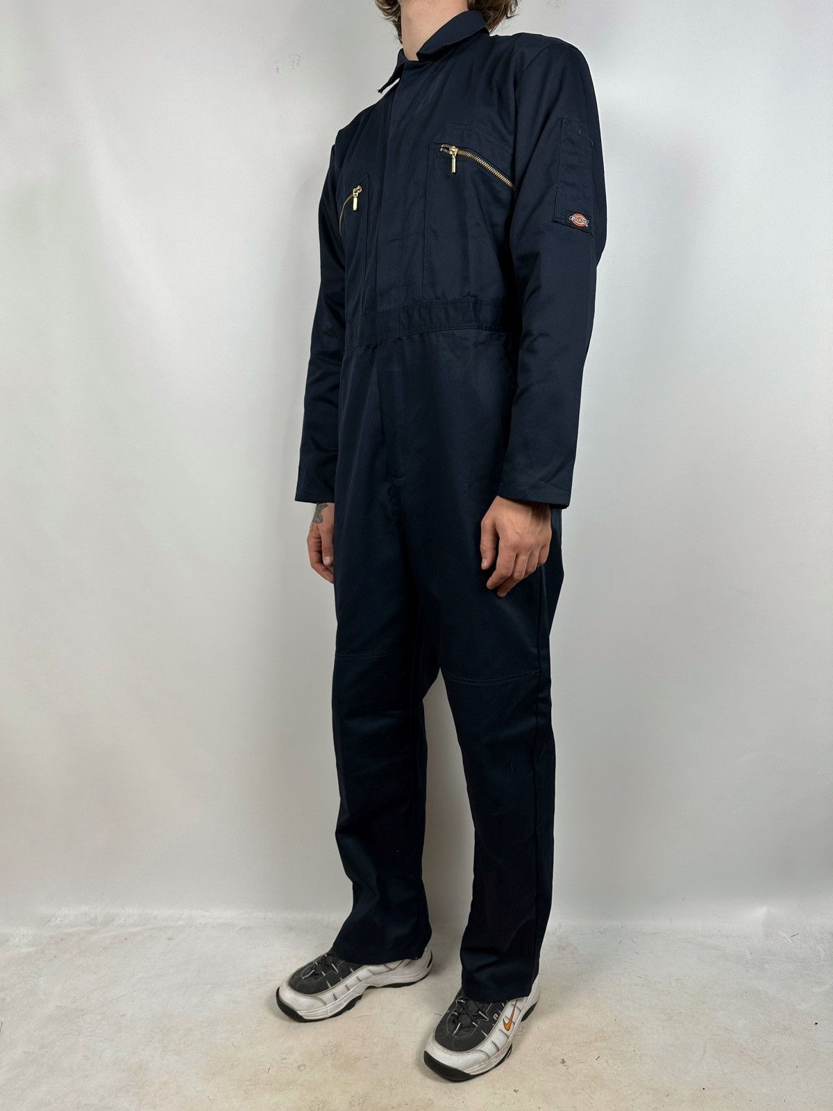 Dickies Vintage Dickies Navy Blue Coverall Overall Workers Jumpsuit Size US 32 / EU 48 - 6 Thumbnail