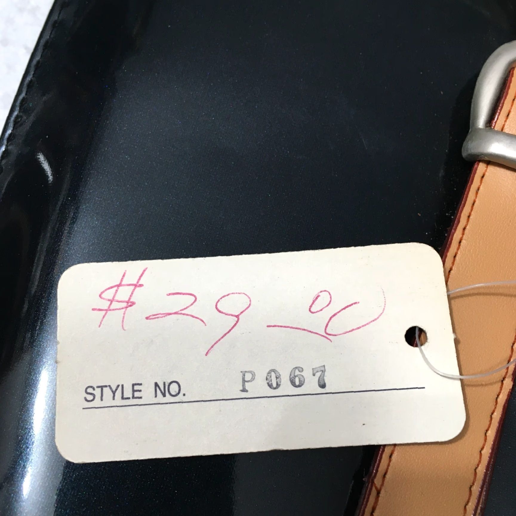 Vintage VINTAGE DIVINE P067 Large Black Saffiano Tote Bag Purse Size ONE SIZE - 7 Thumbnail