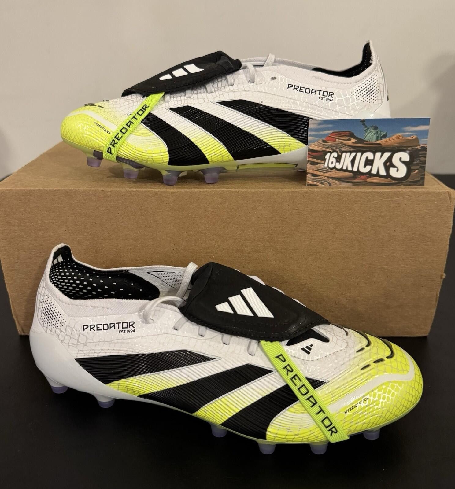 Adidas Size 7.5 - adidas Predator Elite Foldover Tongue AG Radiant Size US 7.5 / EU 40-41 - 1 Thumbnail