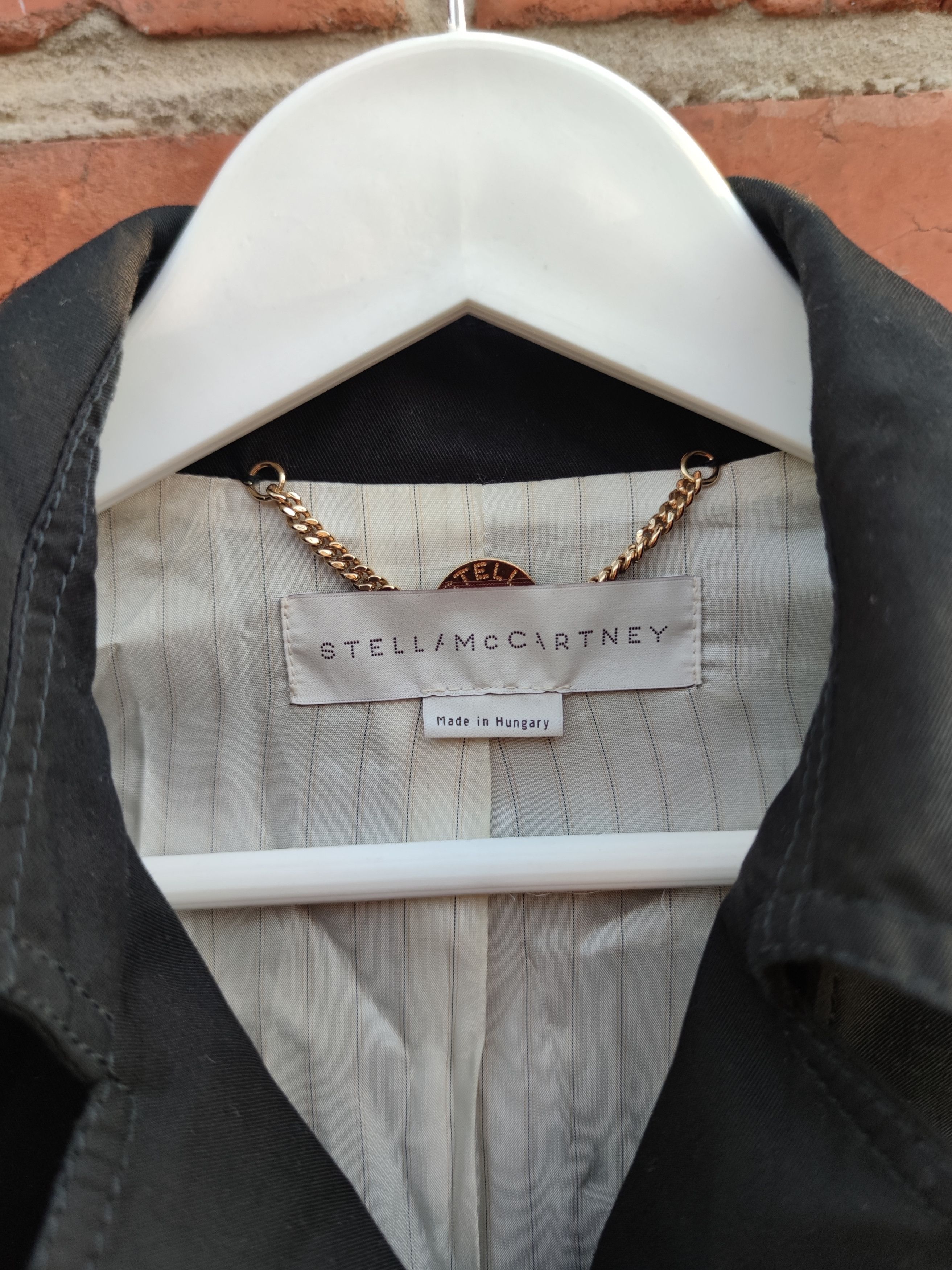 Stella McCartney Stella McCartney size 38 Black Trench Coat Size S / US 4 / IT 40 - 5 Thumbnail