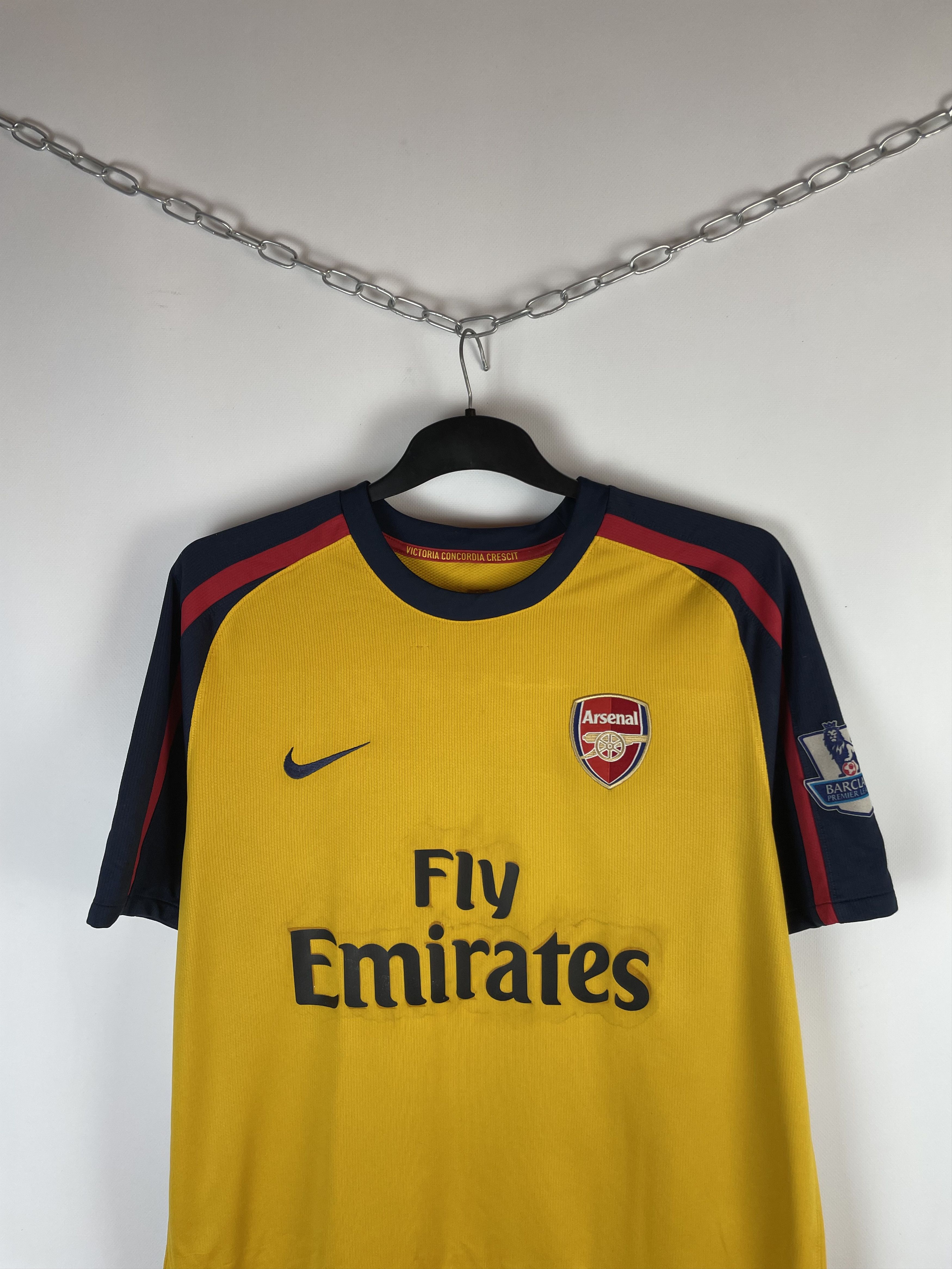 Nike × Vintage Nike Arsenal Football Shirt Soccer Jersey Size US XL / EU 56 / 4 - 3 Thumbnail