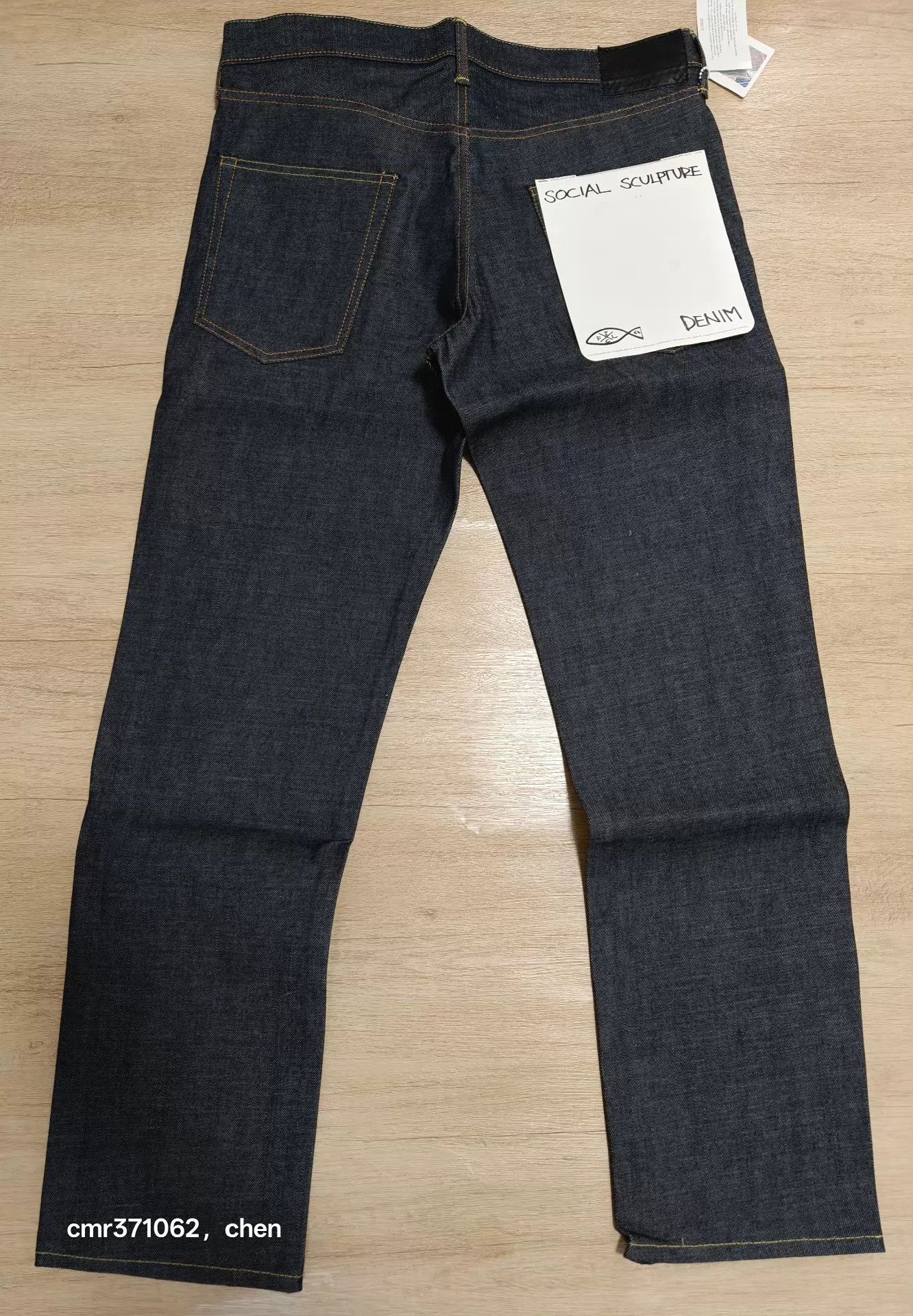 Visvim visvim social sculpture 04R raw denim w36l32 black snake tag Size US 36 / EU 52 - 4 Thumbnail