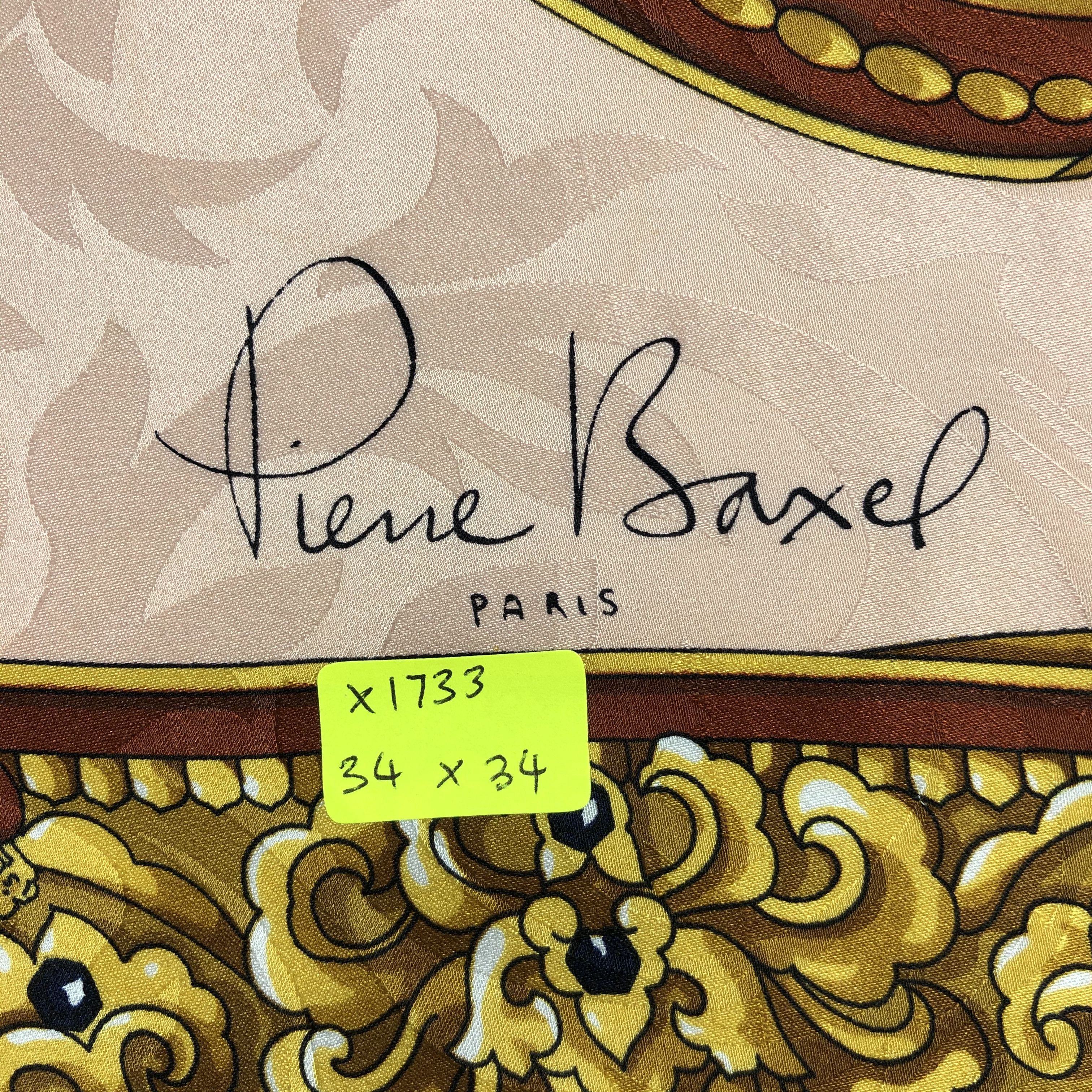 Other Vintage Pierre Baxel Silk Scarf Size ONE SIZE - 9 Thumbnail