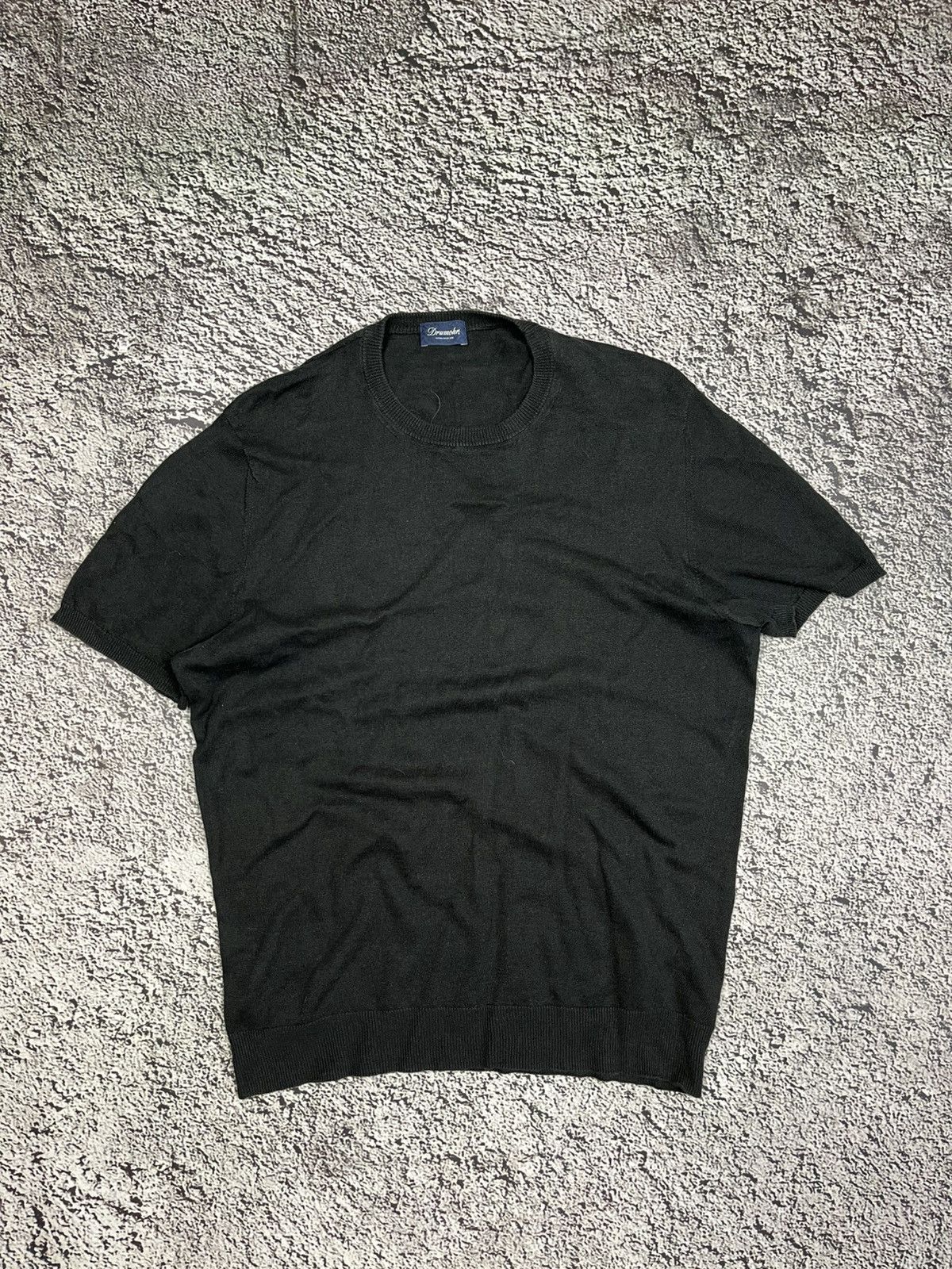 Drumohr VINTAGE DRUMOHR LINEN TEE SHIRT OLD MONDEY LUXURY CASUAL Size US M / EU 48-50 / 2 - 1 Thumbnail