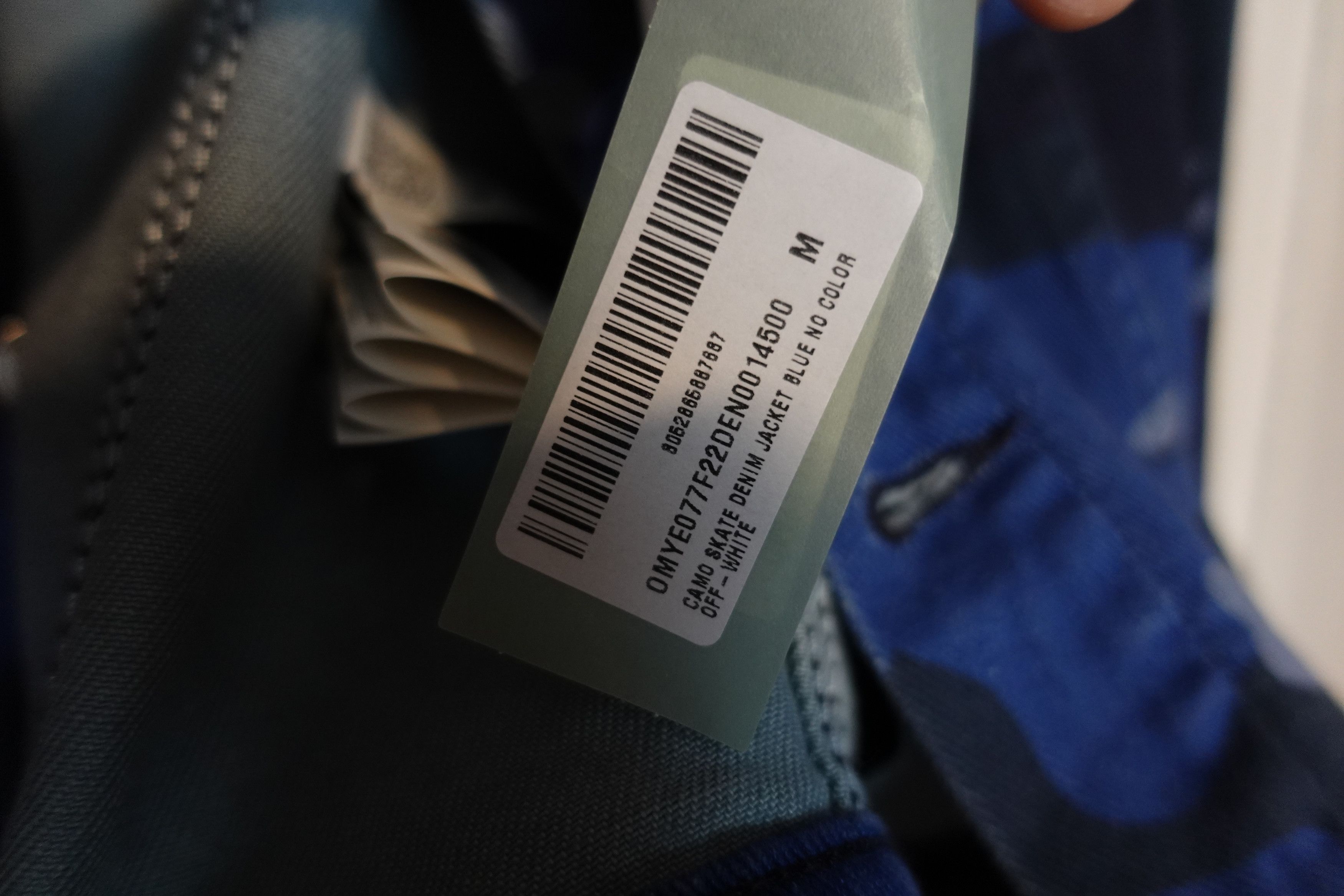 Off-White Off-White Camo Skate Denim Jacket Size US M / EU 48-50 / 2 - 8 Thumbnail
