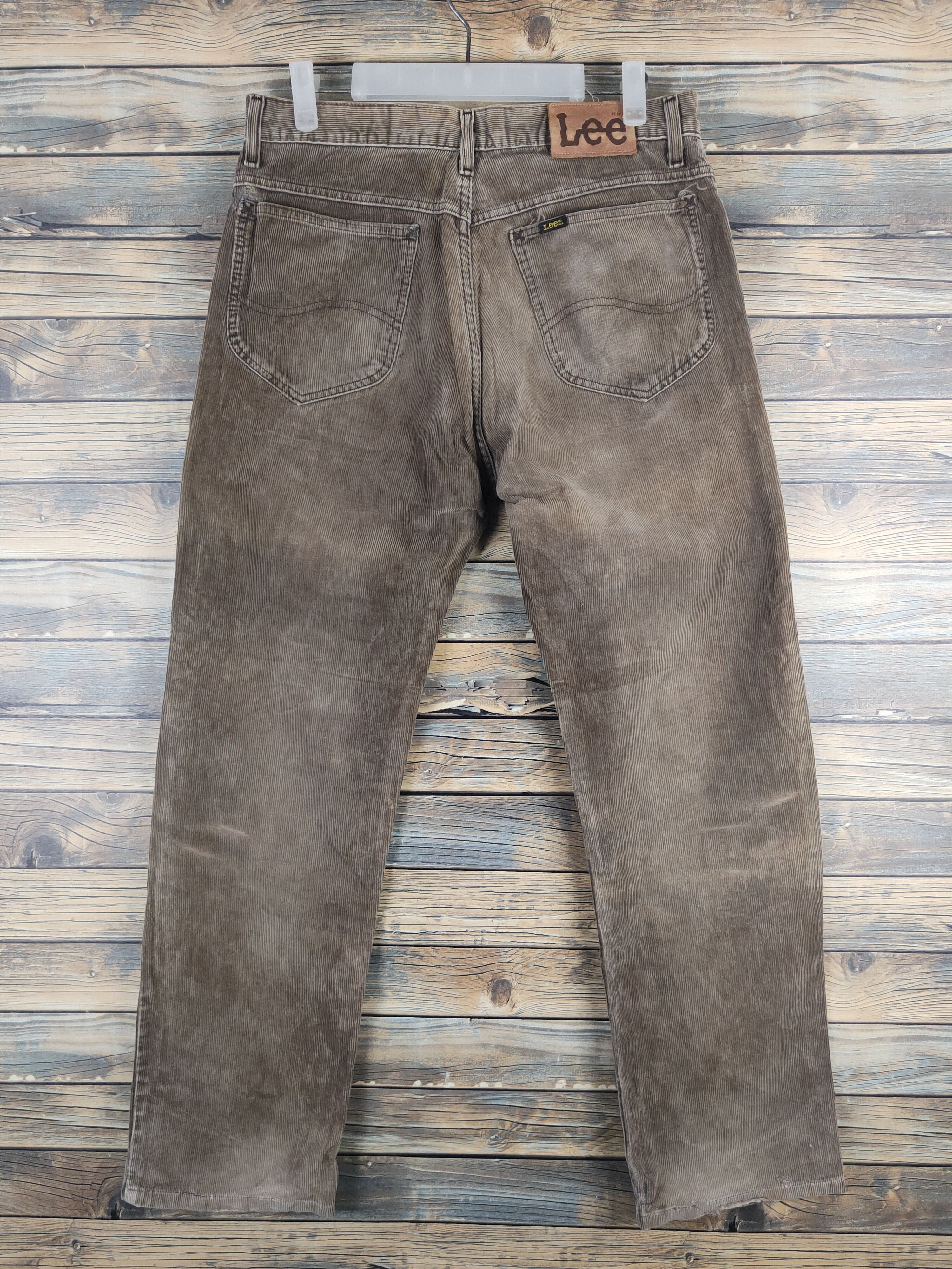 Lee DL Lee Brown Multipocket Corduroy Pants #sp46-257T Size US 31 - 8 Thumbnail