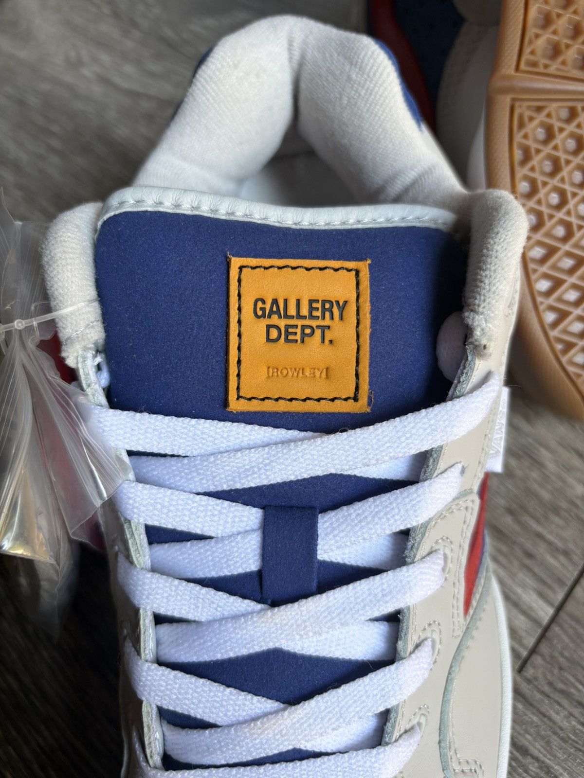 Gallery Dept. × Vans Gallery Dept. x Vans Rowley Xlt Lx Blue Red Sneaker Shoe Size US 10 / EU 43 - 7 Thumbnail