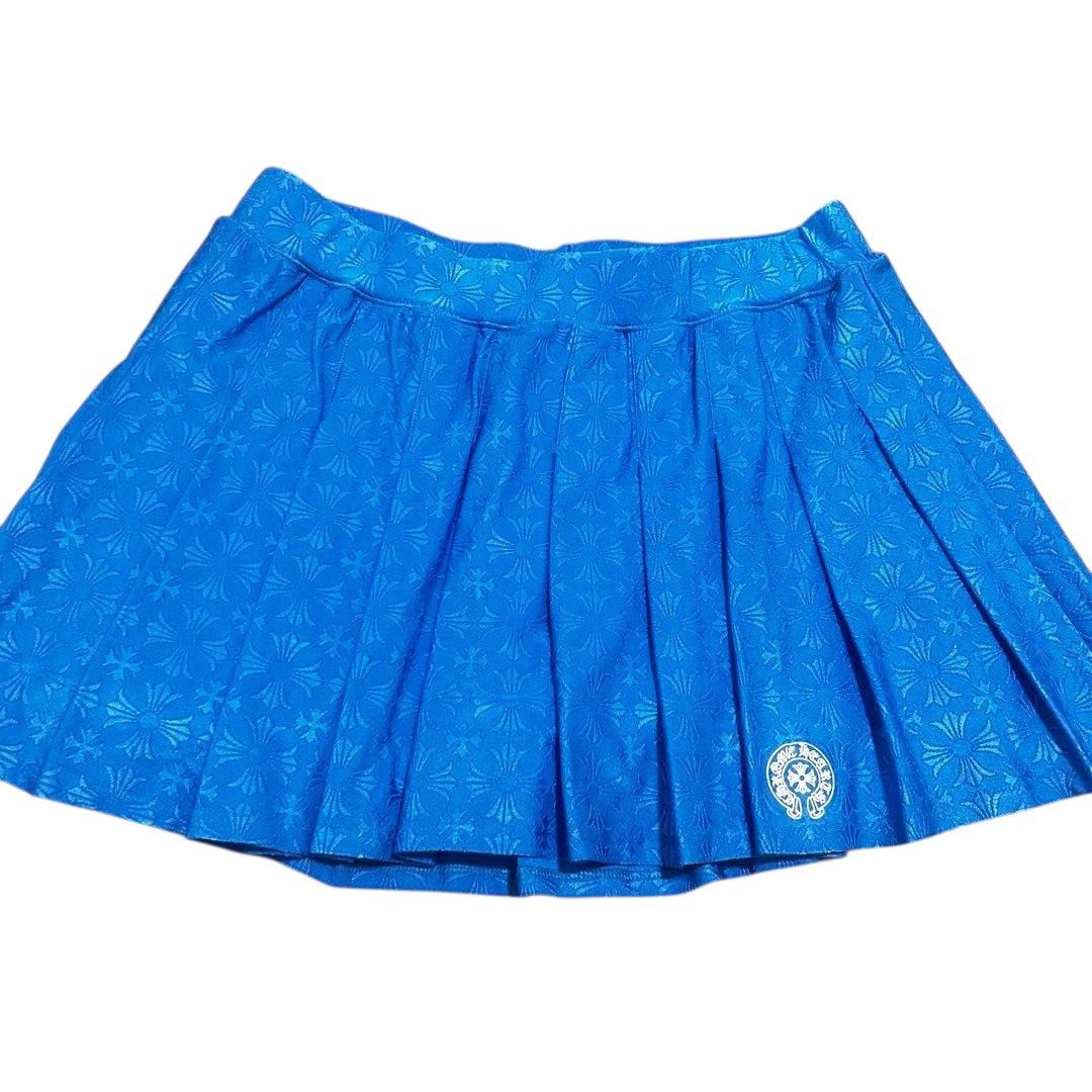 Chrome Hearts CHROME HEARTS Skirt S Size Blue Size 28" / US 6 / IT 42 - 1 Thumbnail