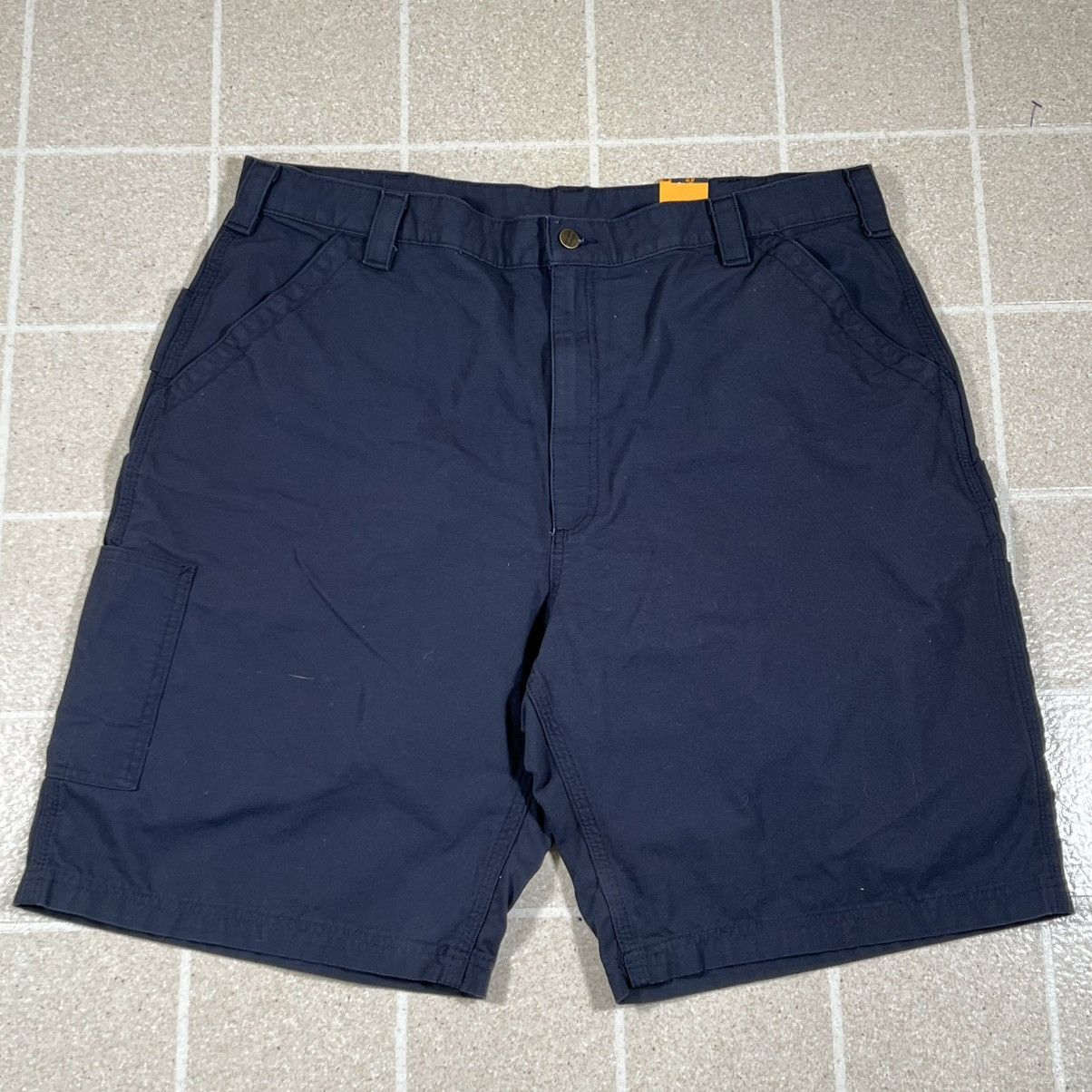 Carhartt Carhartt Men's Original Fit Cargo Shorts Size 42 Navy Blue Size US 42 / EU 58 - 1 Thumbnail