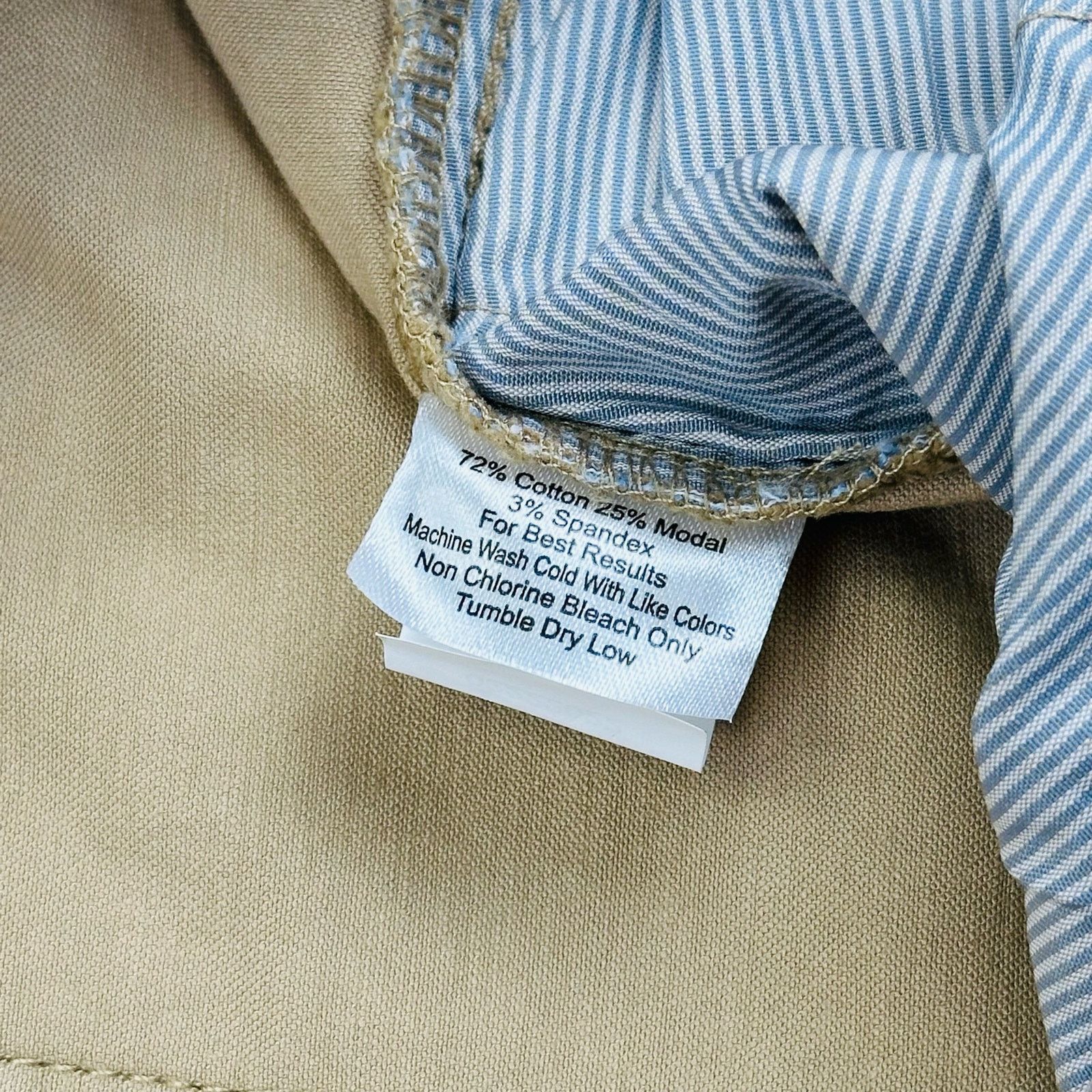 Peter Millar Peter Millar Men’s Crown Khaki Modal Golf Pants 35 W (35x33) Size US 35 - 9 Thumbnail