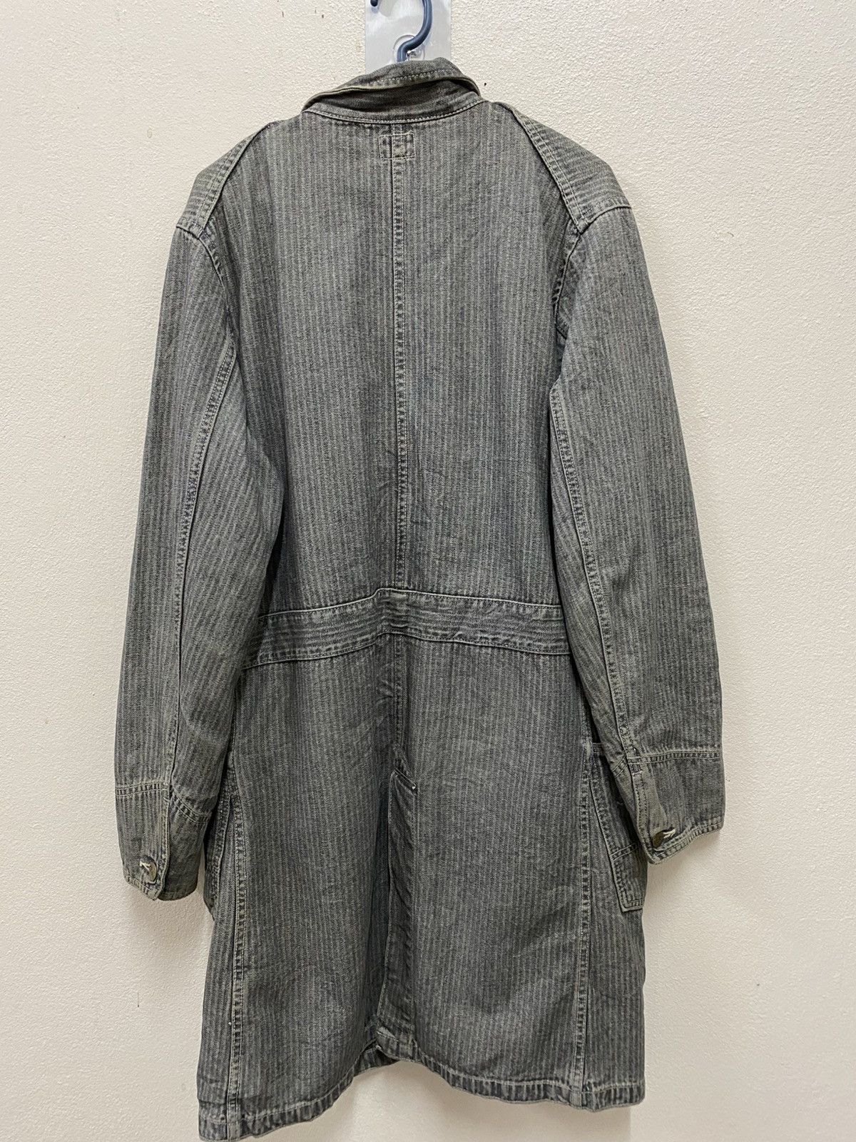 Lee Vtg 40s Lee Herringbone Work Jacket ( House Mark ) Size US M / EU 48-50 / 2 - 5 Thumbnail