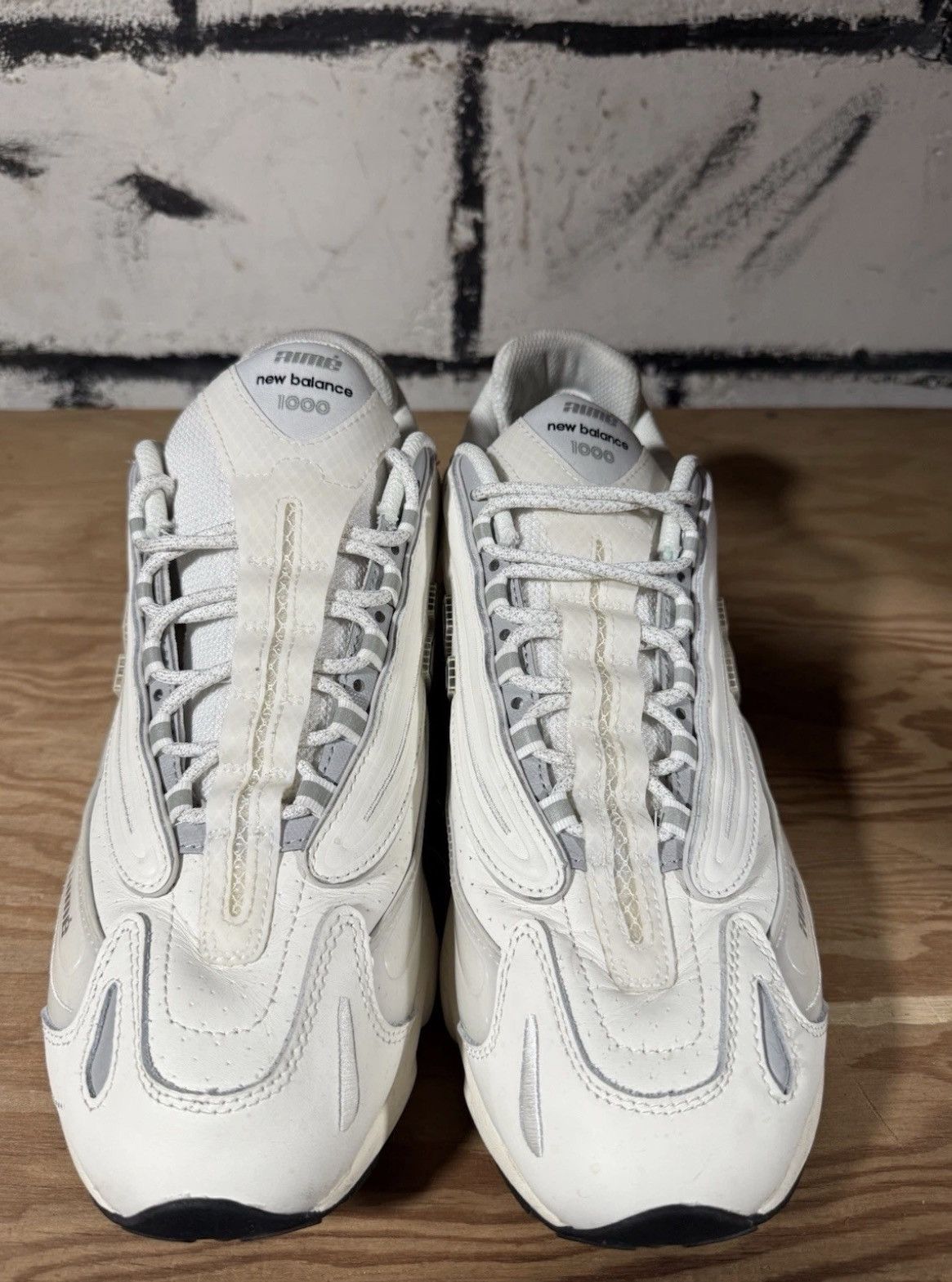Aime Leon Dore × New Balance New Balance 1000 Aime Leon Dore White M1000AC1 Mens Size 13 Size US 13 / EU 46 - 3 Thumbnail