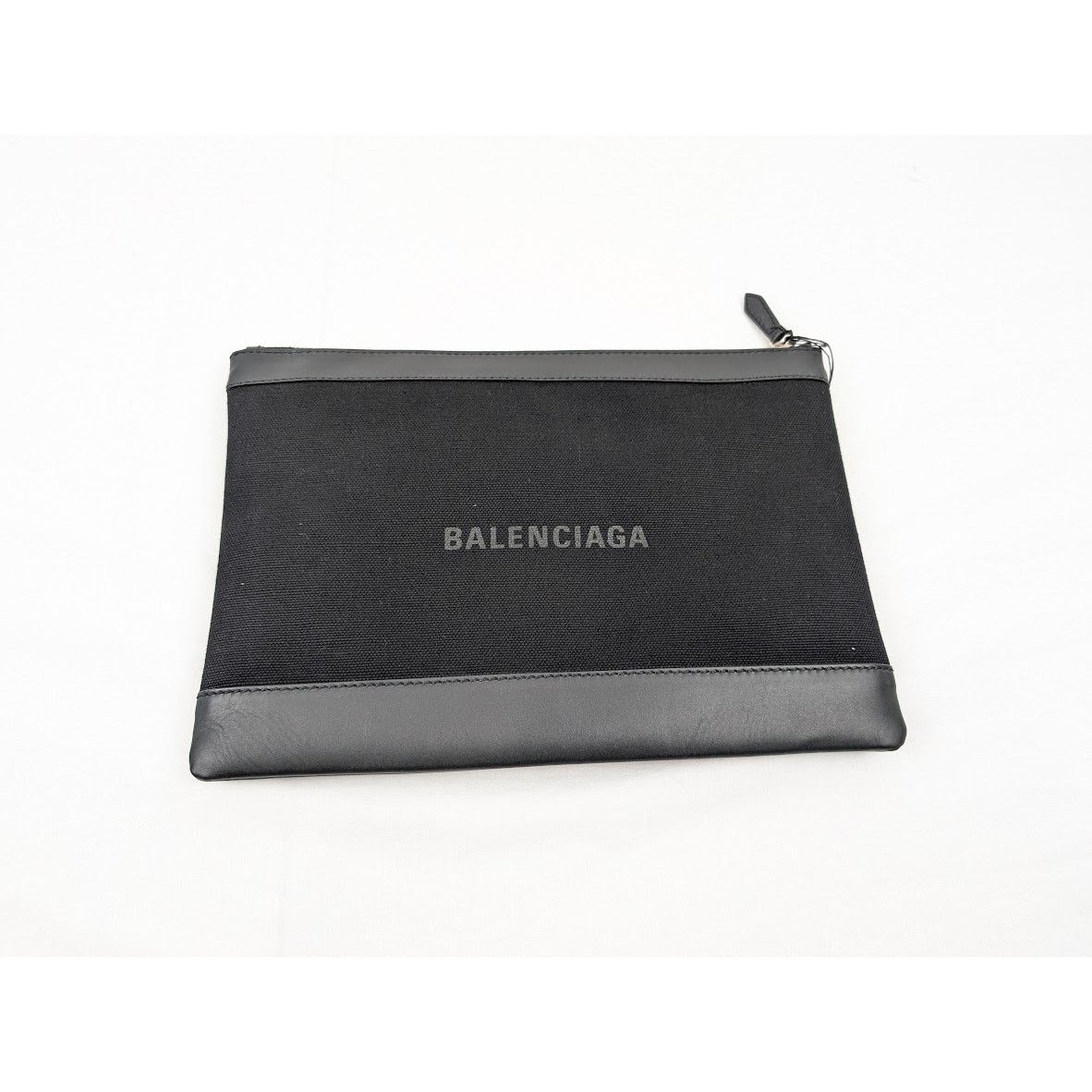 Balenciaga o1rshd1 Size: OS / Toile De Coton Navy Money Clip Case Noir Size ONE SIZE - 1 Thumbnail