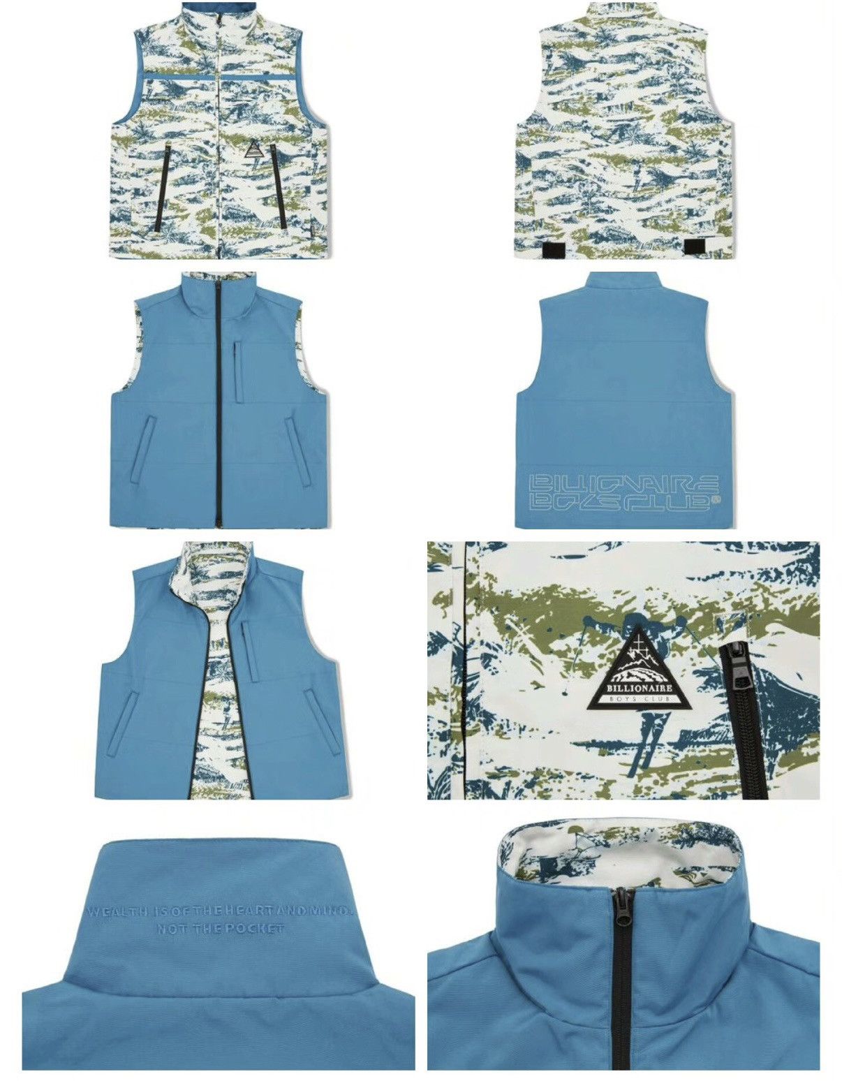 Billionaire Boys Club Reversible Quilted Vest Billionaire Boys Club Size US M / EU 48-50 / 2 - 9 Thumbnail