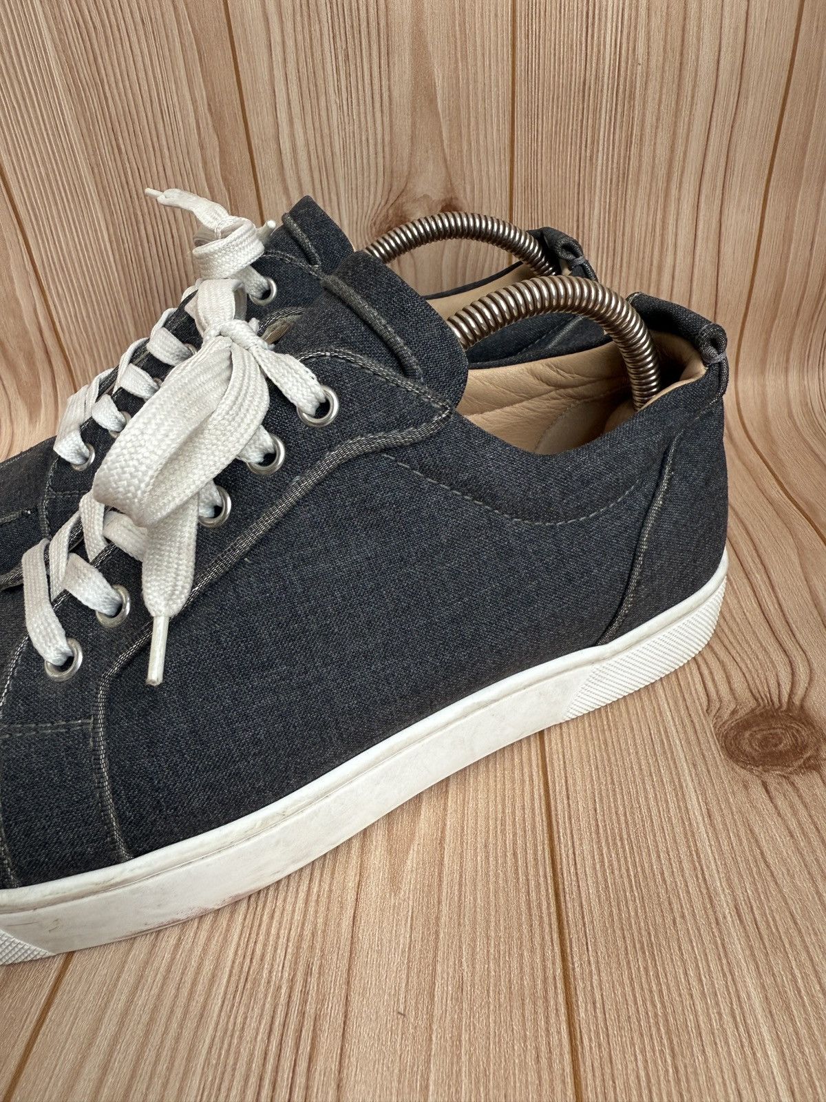 Christian Louboutin Orlato denim trainers Size US 7 / EU 40 - 9 Thumbnail