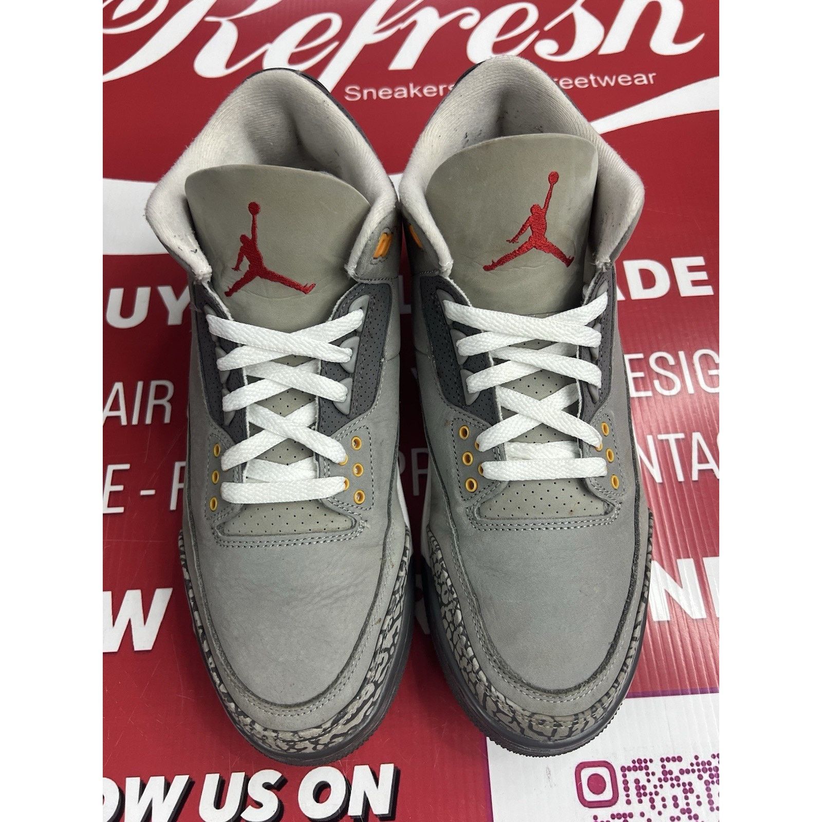 Jordan Brand Air Jordan 3 Retro Cool Grey (2021) Size 11 (CT8532-012) Size US 11 / EU 44 - 4 Thumbnail