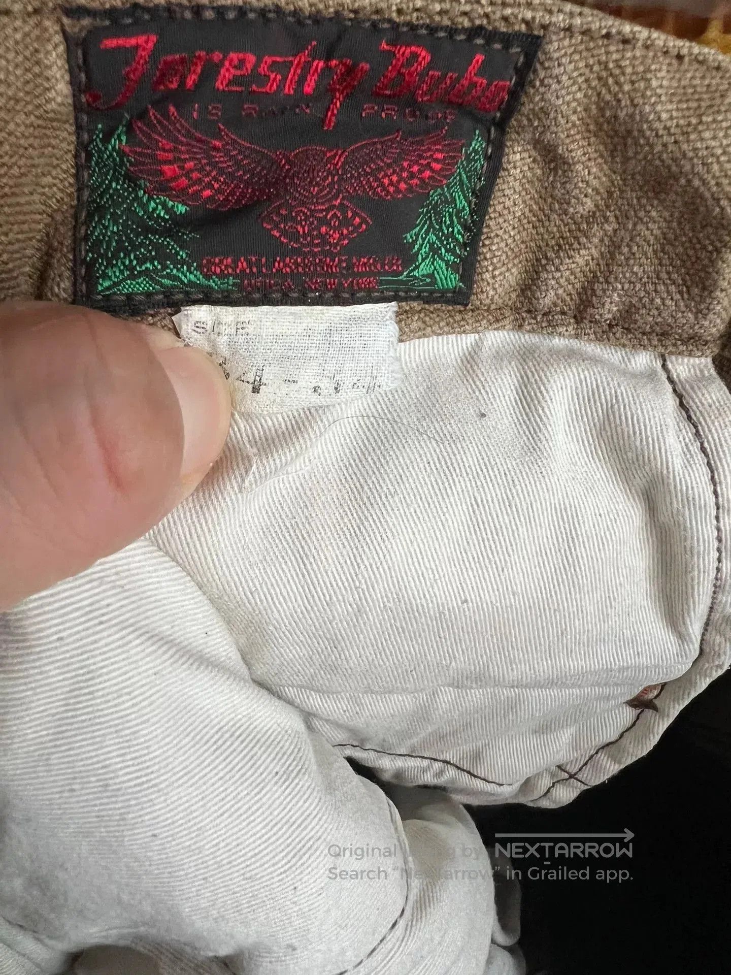 Freewheelers Freewheelers Heavy Duty Cargo Work Pants. Size US 34 / EU 50 - 9 Thumbnail