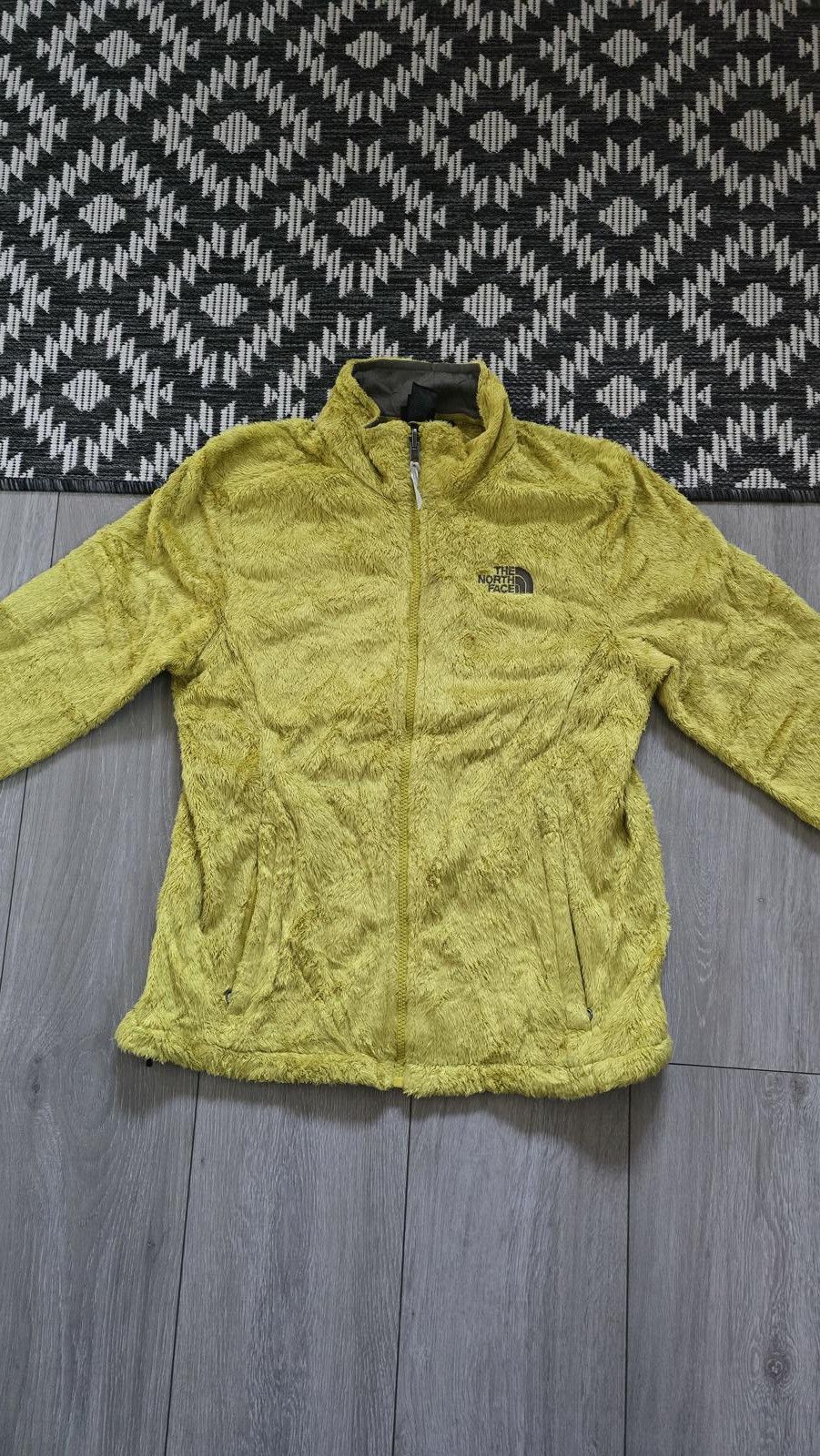 The North Face Ladies North Face Fluffy Fleece, Mustard, Medium Size M / US 6-8 / IT 42-44 - 1 Thumbnail