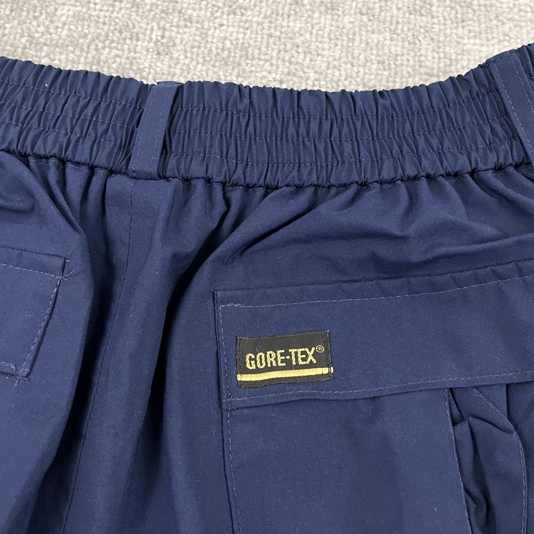 Vintage Zero Restriction Gore Tex Pants Mens Medium Ladies Large / 29" Blue Rain Gear Size US 31 - 3 Thumbnail