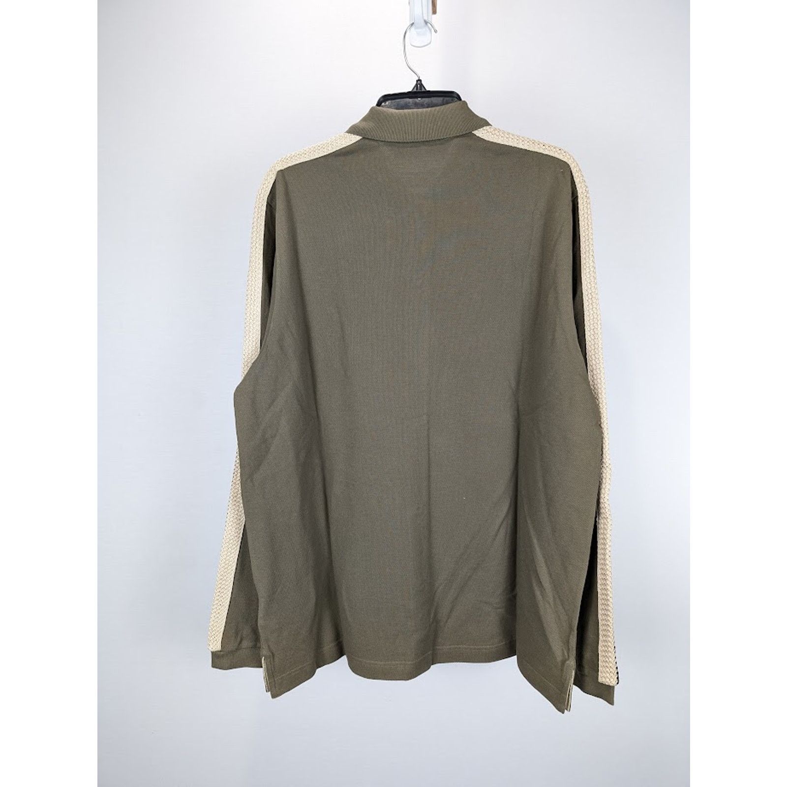 Palm Angels o1rshd1 PA Monogram Piquet Track Shirt in Brown Size US XS / EU 42 / 0 - 13 Thumbnail