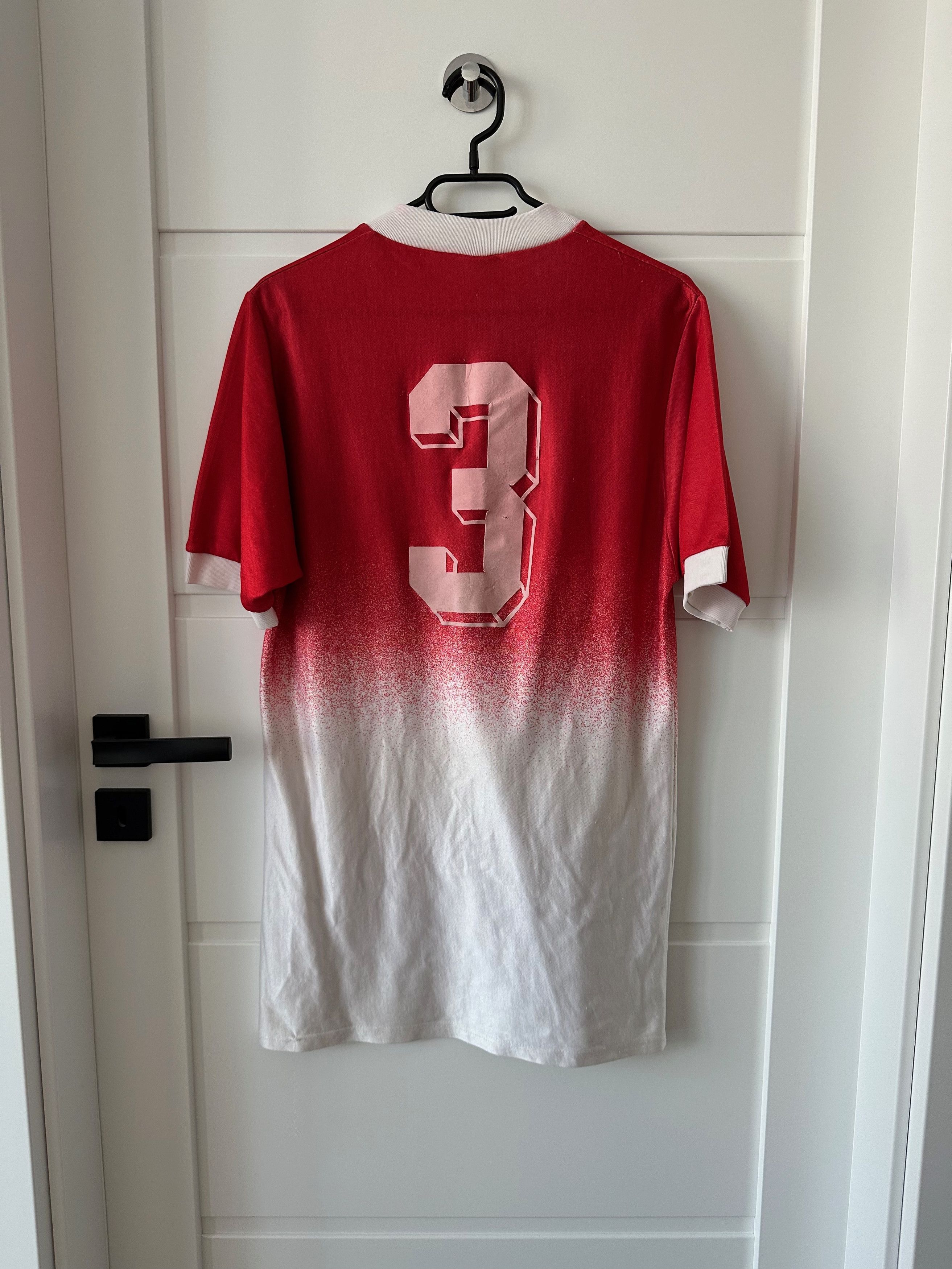 Nike 70's NIKE gradient soccer jersey white / red # 3 Size US M / EU 48-50 / 2 - 10 Thumbnail