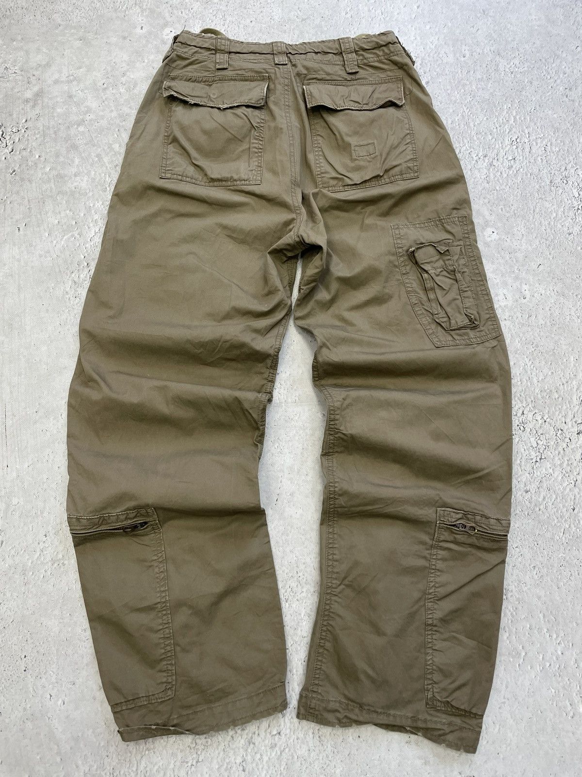 Junya Watanabe Rare zipper baggy multipocketcargo pants y2k diesel style Size US 30 / EU 46 - 8 Thumbnail