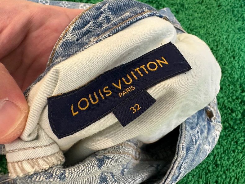 Louis Vuitton Louis Vuitton Flame graffiti embroidered jeans Size US 32 / EU 48 - 5 Thumbnail