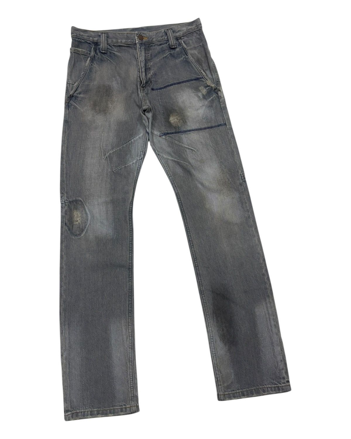 Hysteric Glamour × If Six Was Nine × Kapital RARE VINTAGE JAPANESE DENIM BIG JOHN FADED GREY JEANS Size US 32 / EU 48 - 8 Thumbnail