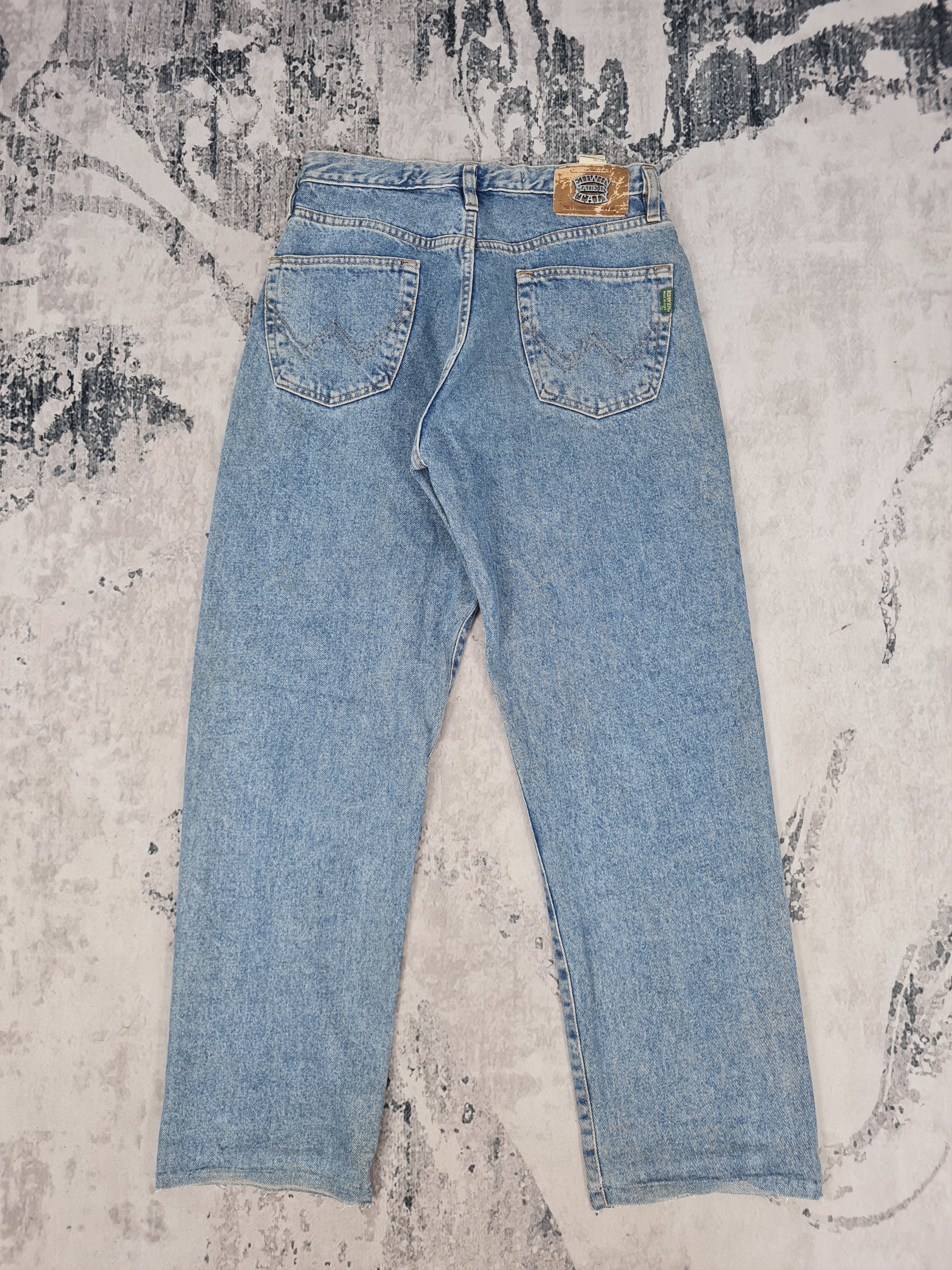 Edwin Vtg EDWIN High Rise Baggy Cut Size 30x29.5 Jeans JB0126 Size 30" / US 8 / IT 44 - 2 Thumbnail