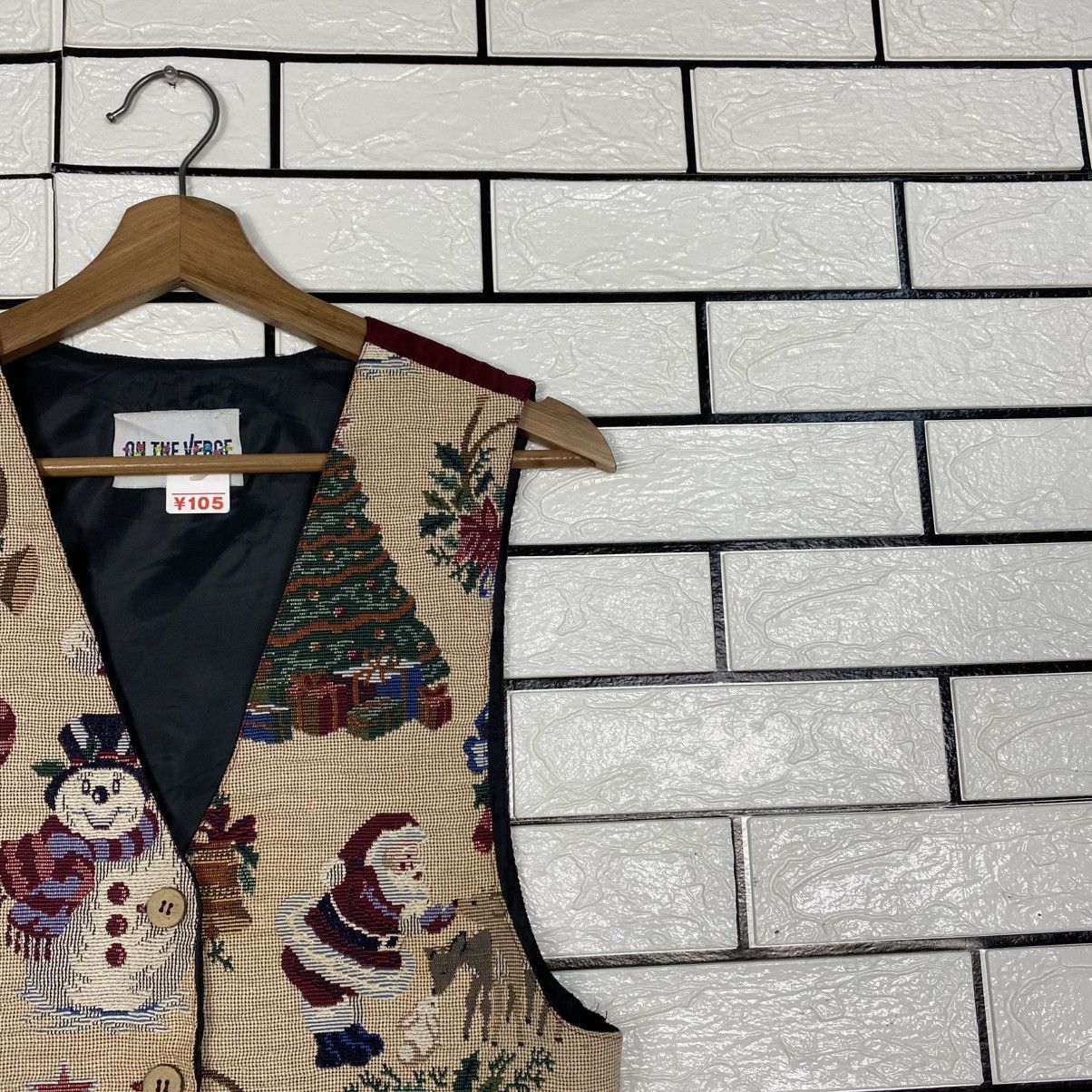 Japanese Brand 📌Vintage Waist Coats On The Verge Full Print Issey Miyake Size US M / EU 48-50 / 2 - 7 Thumbnail