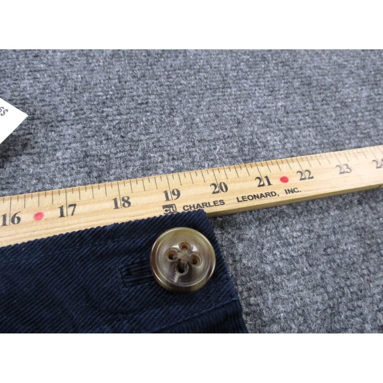 Vineyard Vines Vineyard Vines Skirt Womens 16 Blue Corduroy Wrap Button Preppy Casual Golf NEW Size 38" / US 16 / IT 52 - 5 Thumbnail