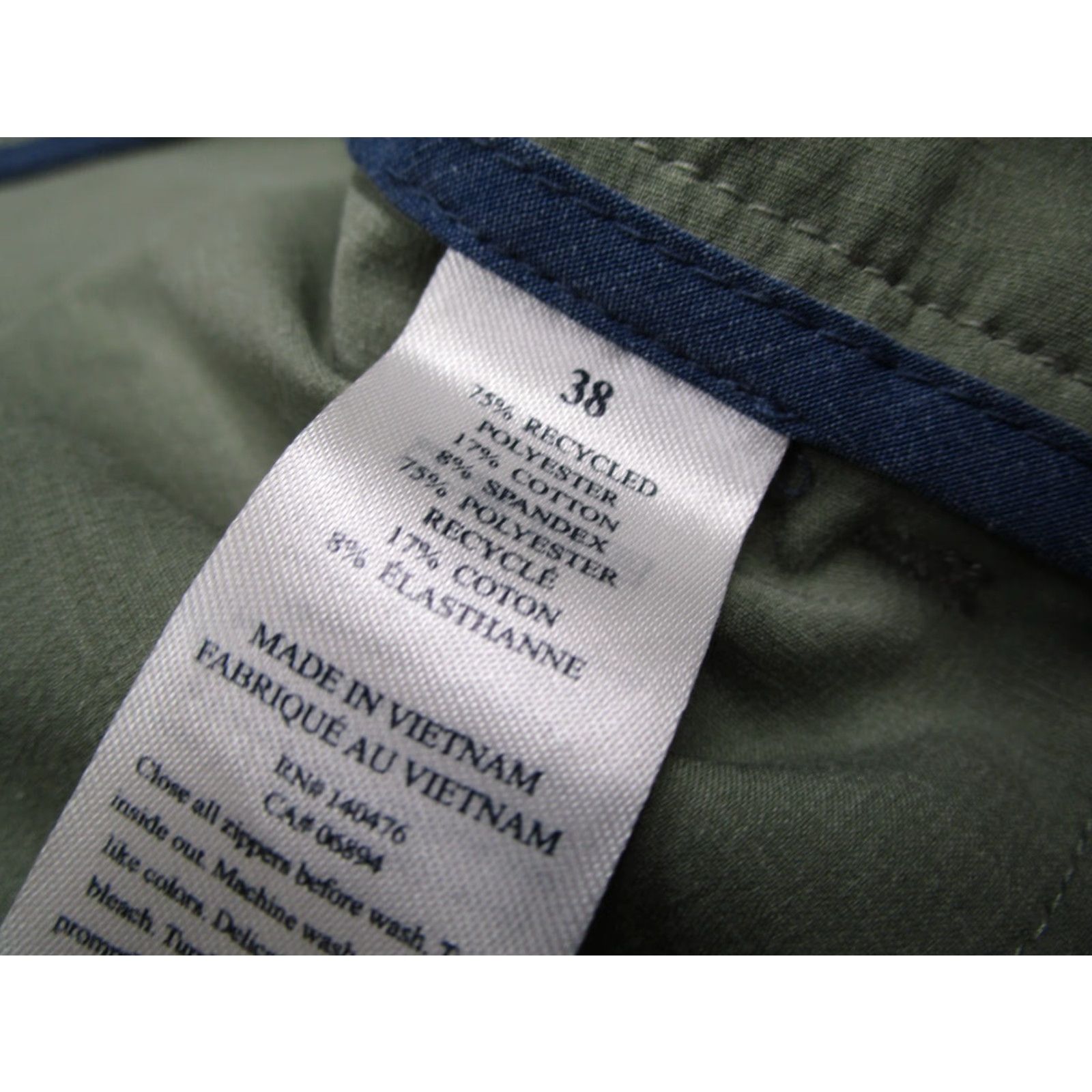 Faherty Faherty Shorts Mens 38 Green All Day 9" Casual Hybrid Beach Travel Walk Golf Size US 38 / EU 54 - 3 Thumbnail