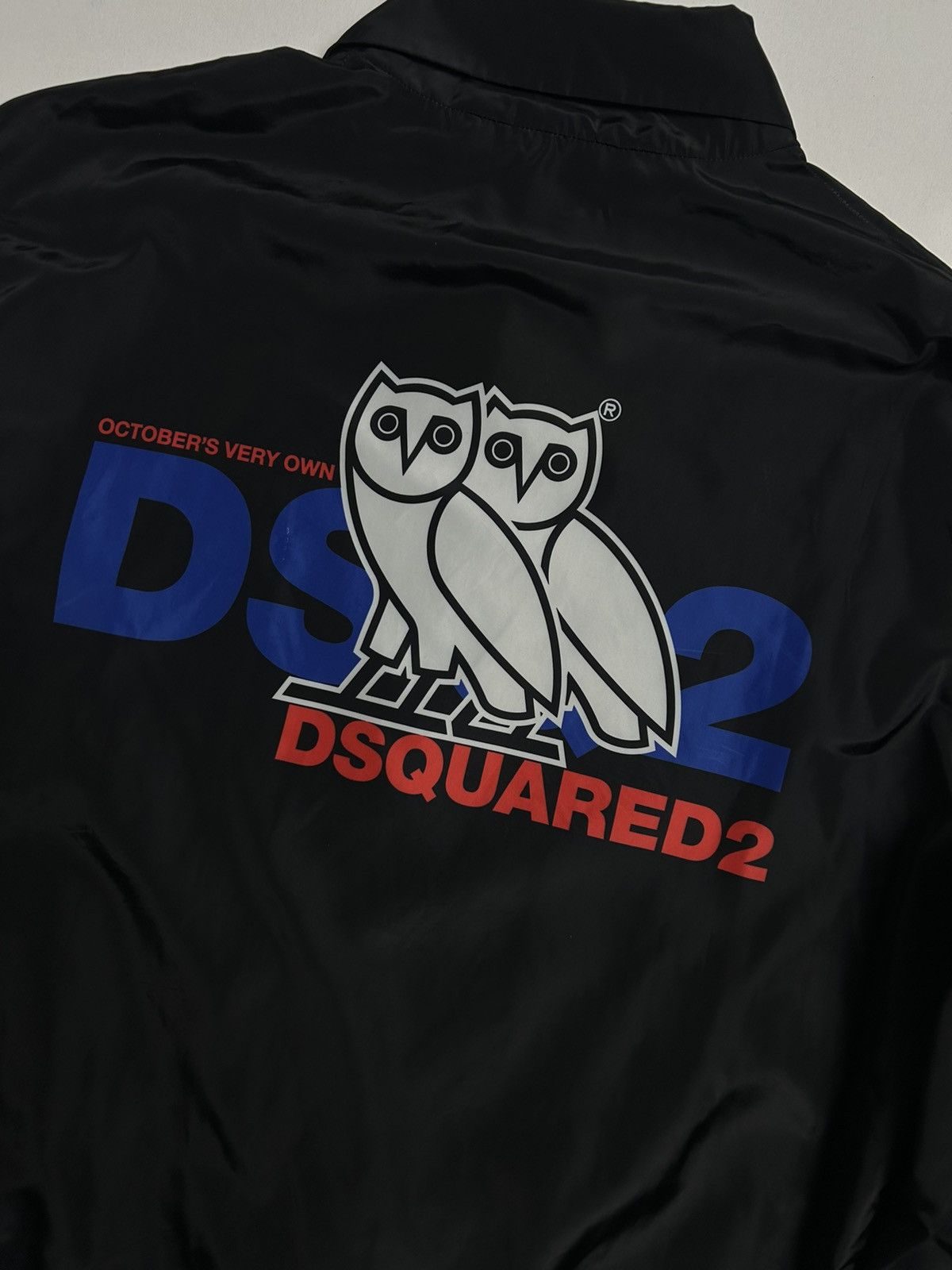 Dsquared2 × October's Very Own Dsquared2 x OvO Coach Jacket Size US L / EU 52-54 / 3 - 6 Thumbnail
