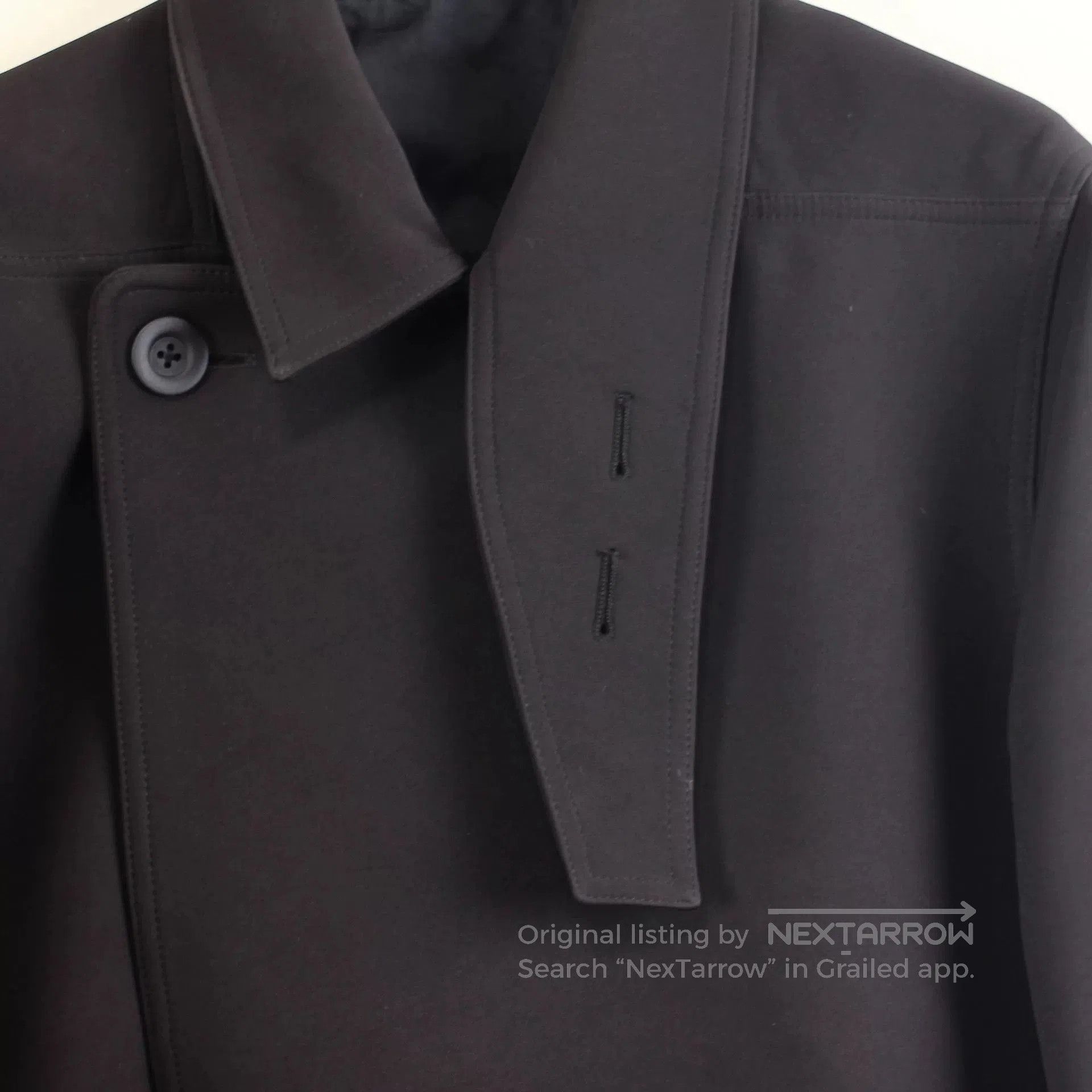Rick Owens rick owens long black trench coat. Size US L / EU 52-54 / 3 - 2 Thumbnail