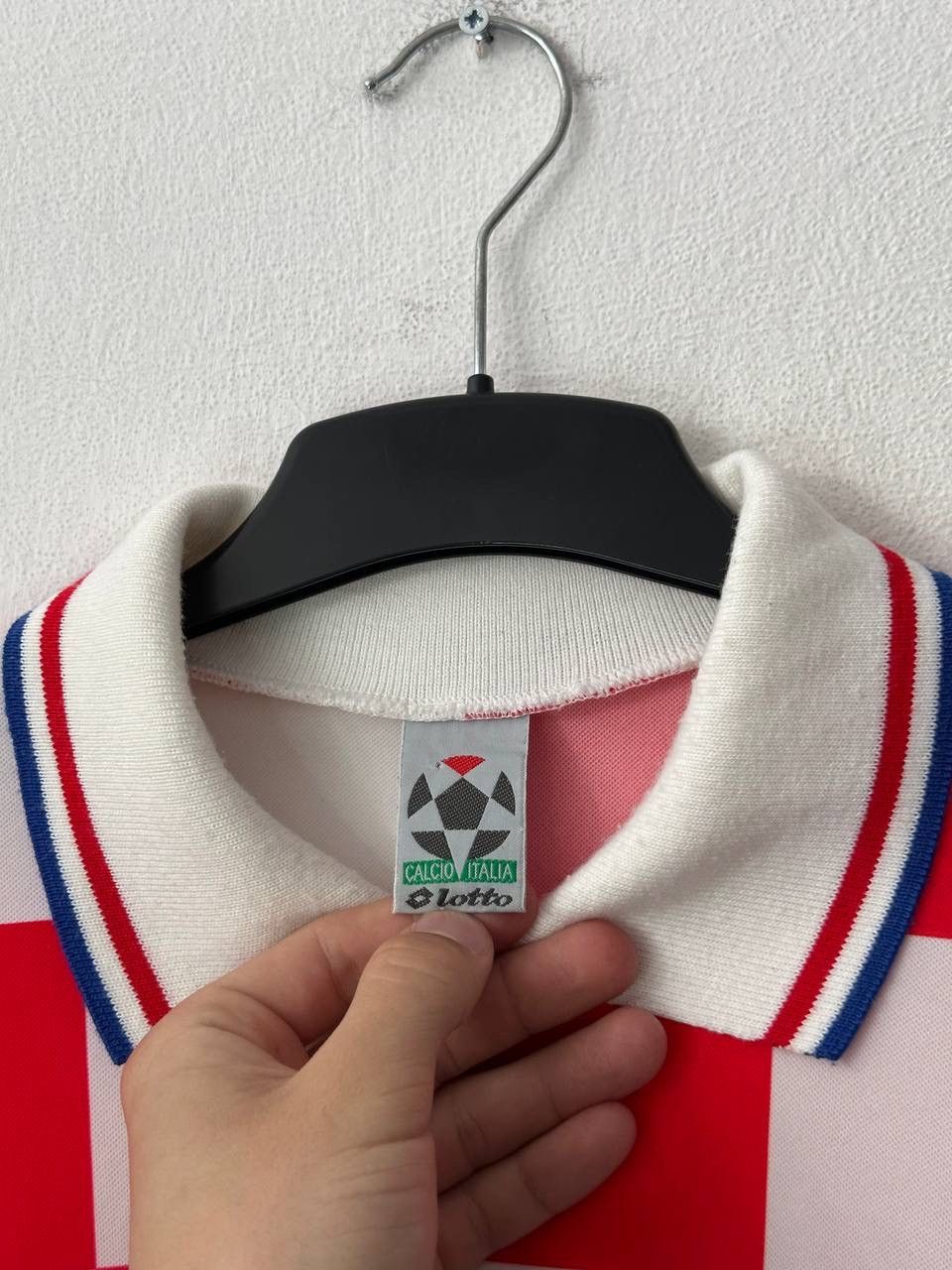 Lotto Sport Vintage Croatia 1992-1995 HNS Lotto Soccer Jersey XL World Size US XL / EU 56 / 4 - 6 Thumbnail