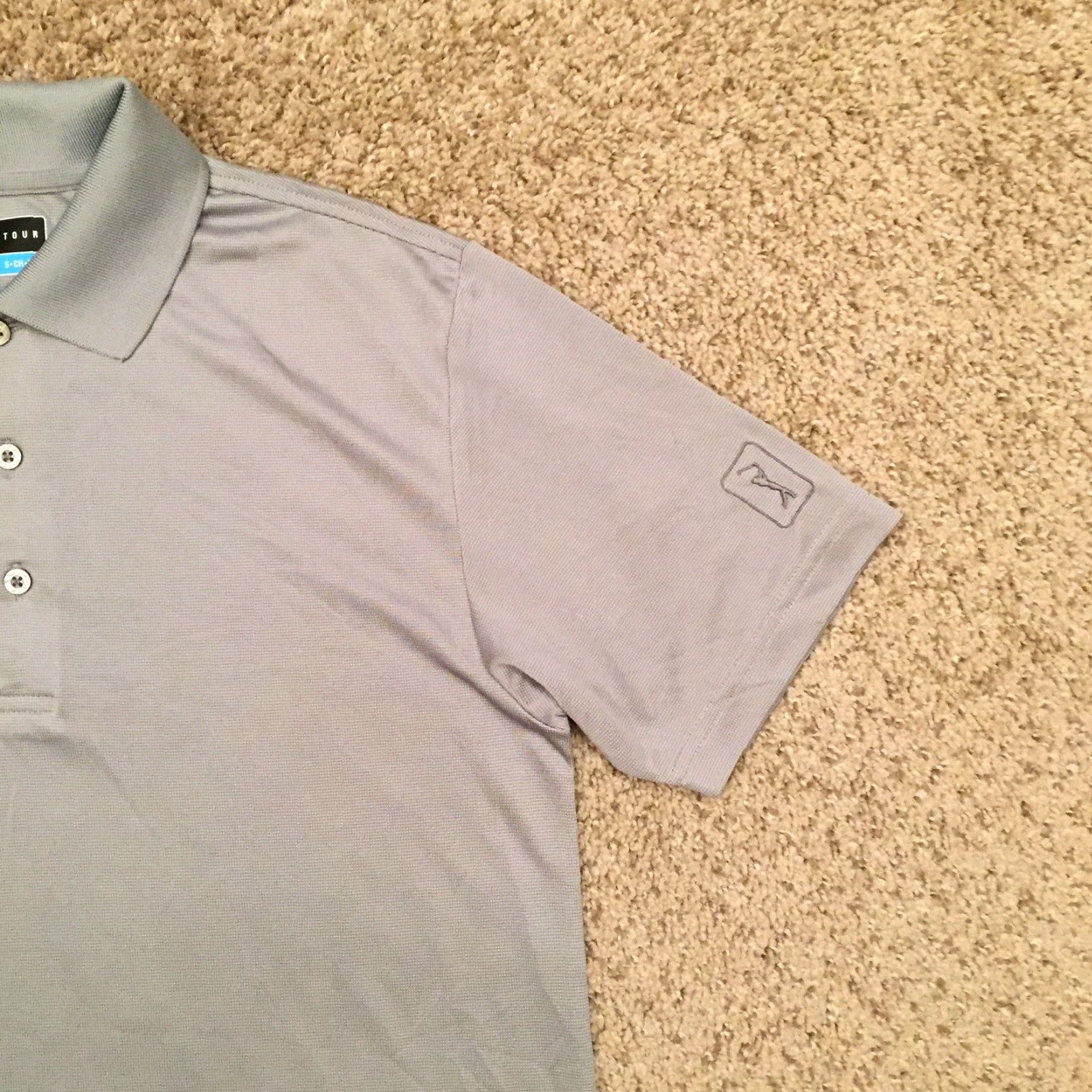 PGA Tour PGA Tour Polo Shirt Men Small Gray Short Sleeve Polo Shirt Shirts Size US S / EU 44-46 / 1 - 5 Thumbnail