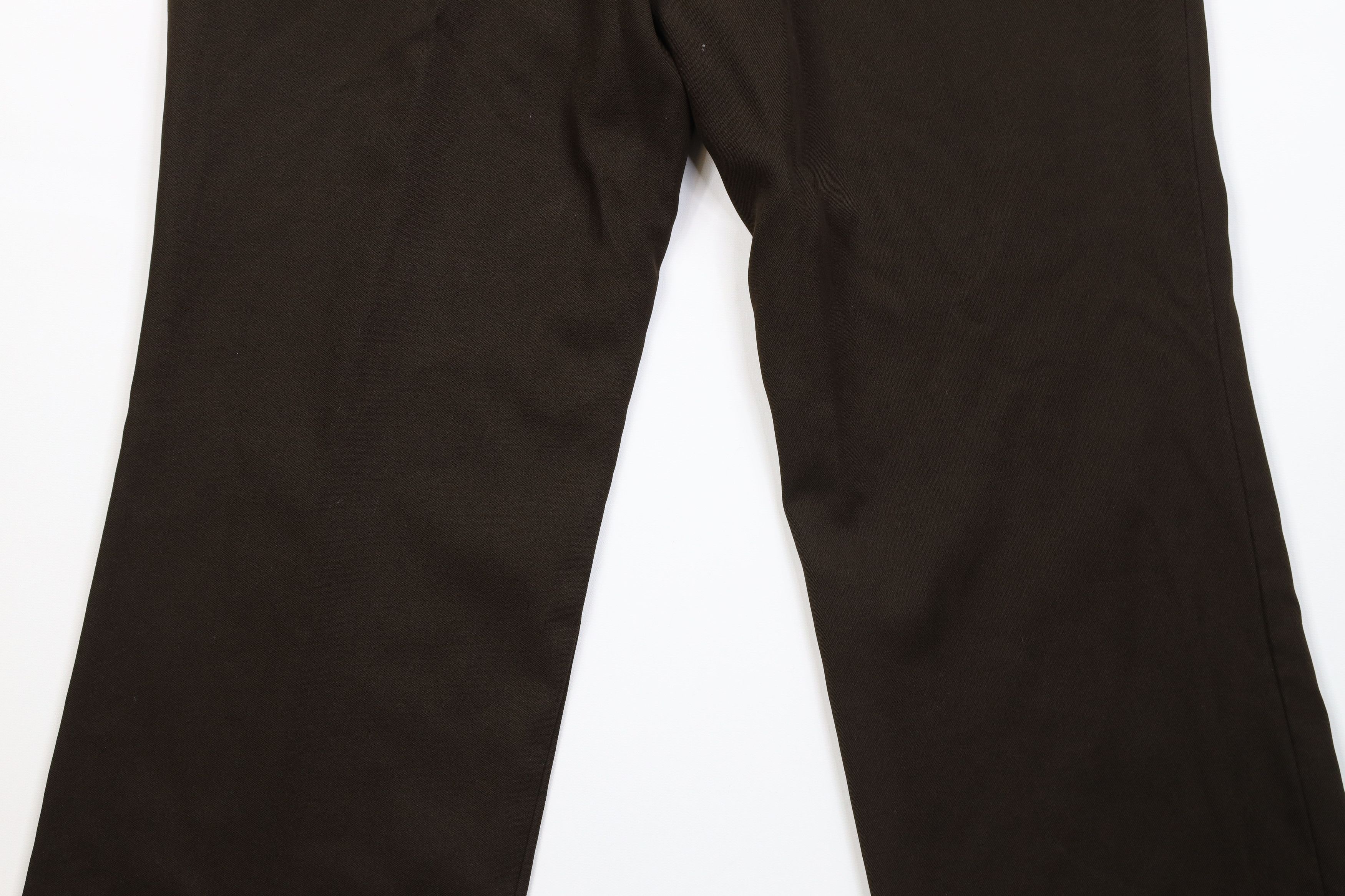 Vintage Vintage 70s Streetwear Knit Wide Leg Chino Pants Brown USA Size US 36 / EU 52 - 12 Thumbnail