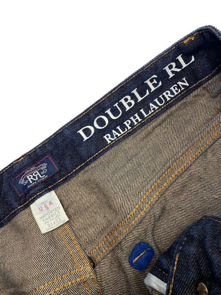 RRL Ralph Lauren Selvedge Slim Boot Cut Jeans Size US 30 / EU 46 - 8 Thumbnail