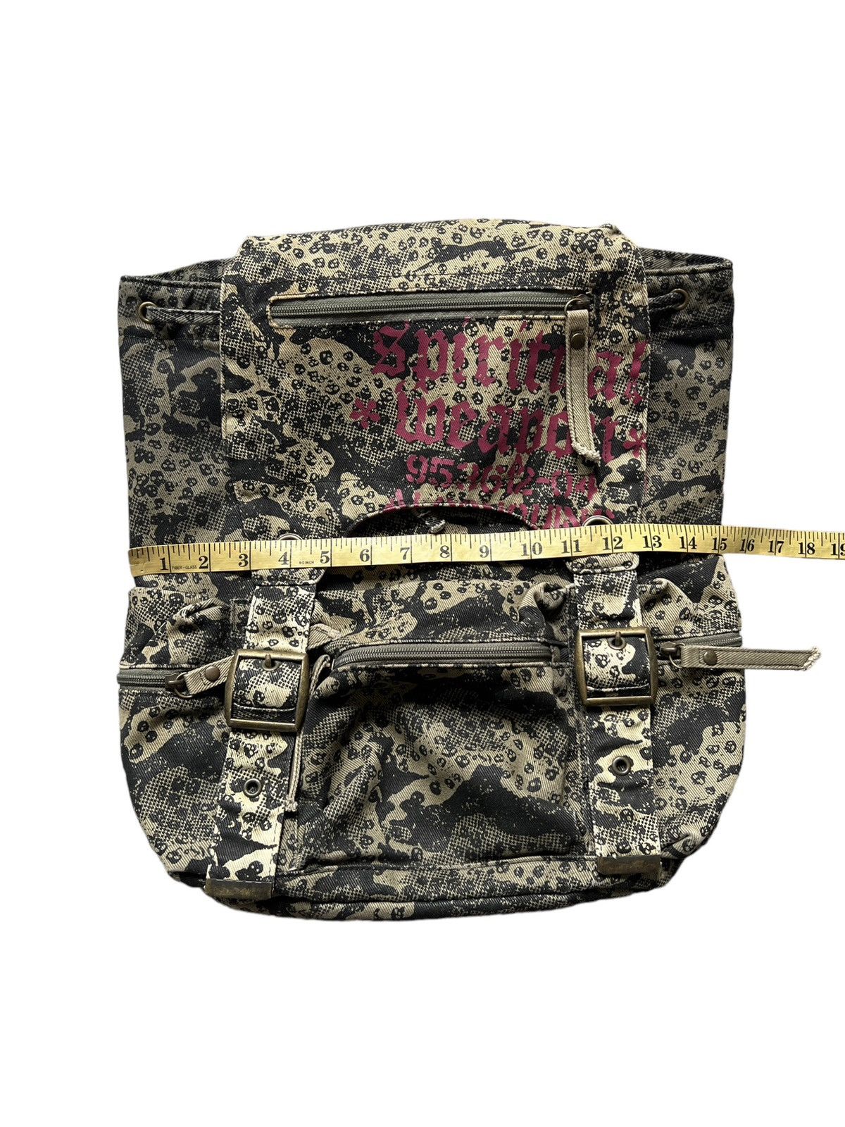 Japanese Brand Algonquins ‘Spiritual Weapon” Tanker Backpack Size ONE SIZE - 15 Thumbnail
