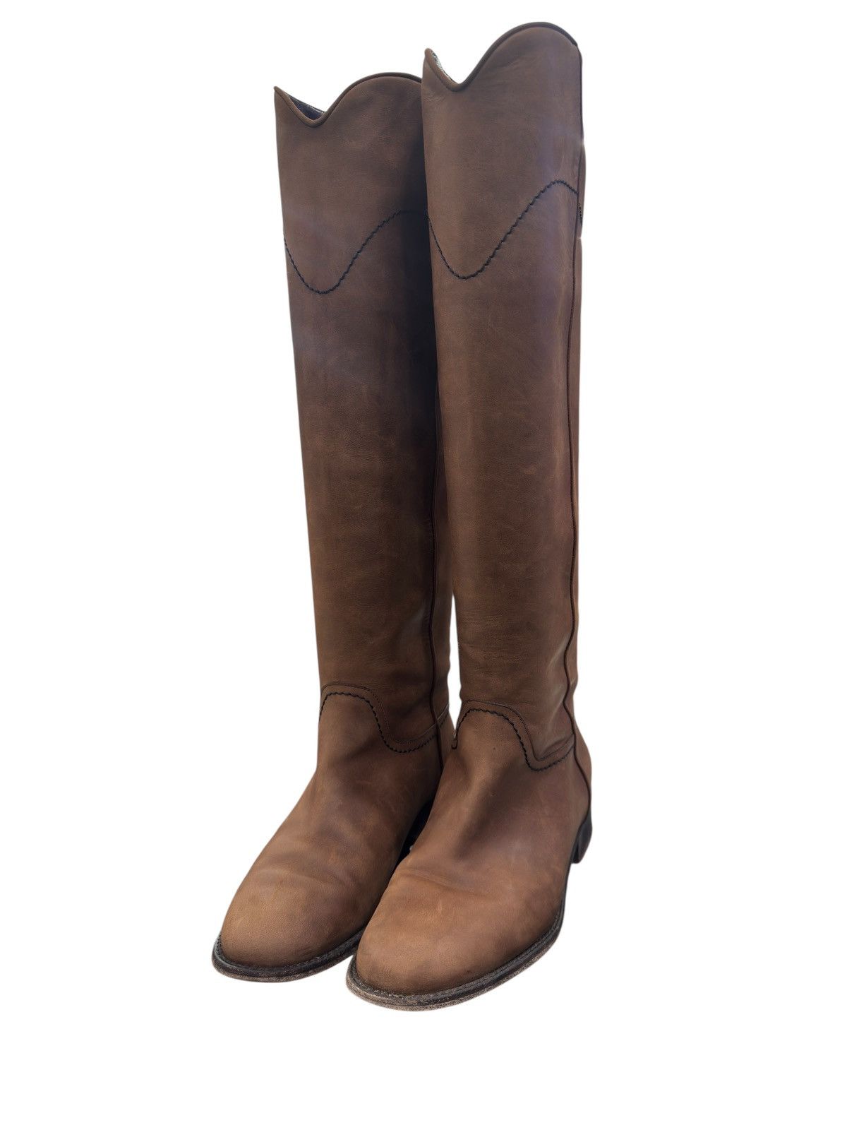 Chanel Chanel Light Brown High Boots Size US 5 / IT 35 - 1 Thumbnail
