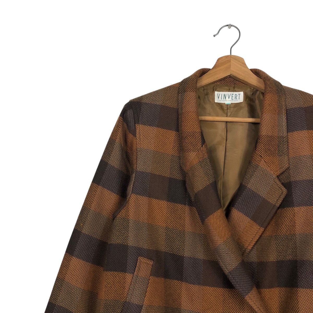 Japanese Brand 📌Vintage Bomber Jacket Vinvert Double Breast Issey Miyake Size US M / EU 48-50 / 2 - 8 Thumbnail