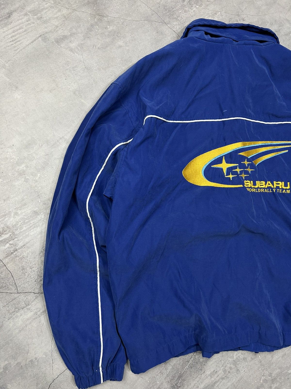 Formula 1 × Vintage Vintage Subaru Racing Jacket Big Logo F1 Nascar Size US L / EU 52-54 / 3 - 8 Thumbnail